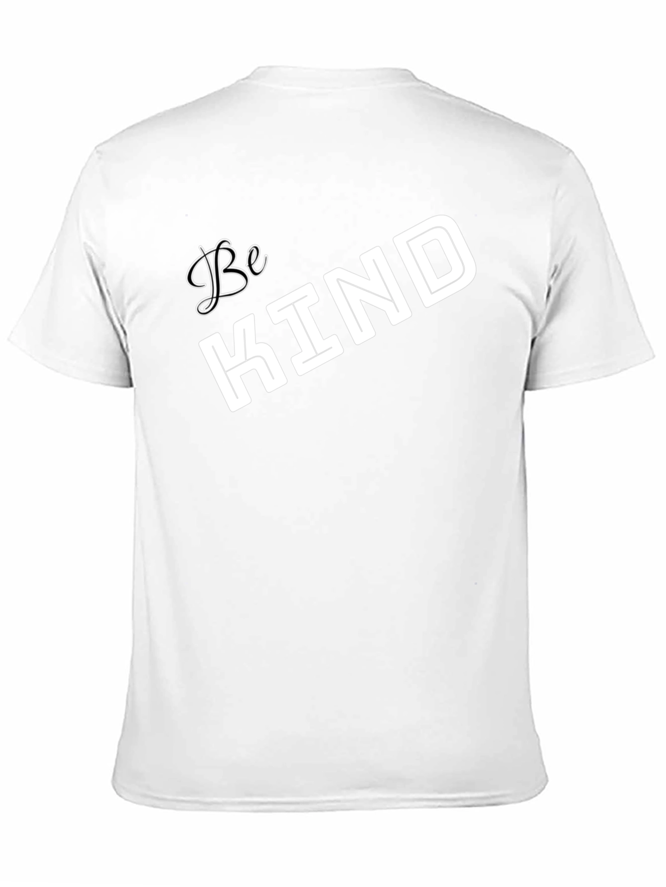 Black Be Kind Graphic Tee - Soft Cotton Blend view 11