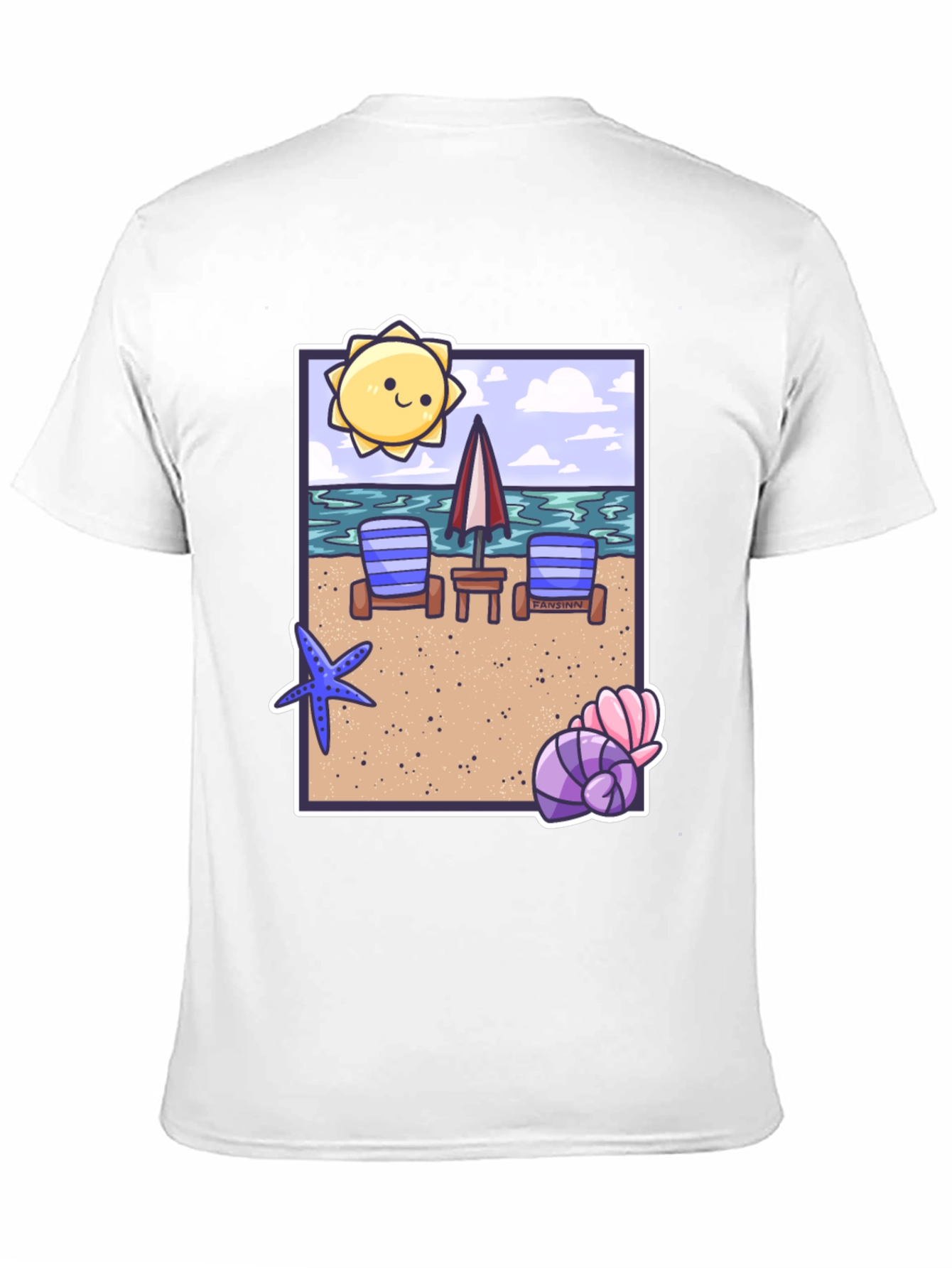 Black Beach Vibes T-Shirt: Summer Holiday Tee view 11