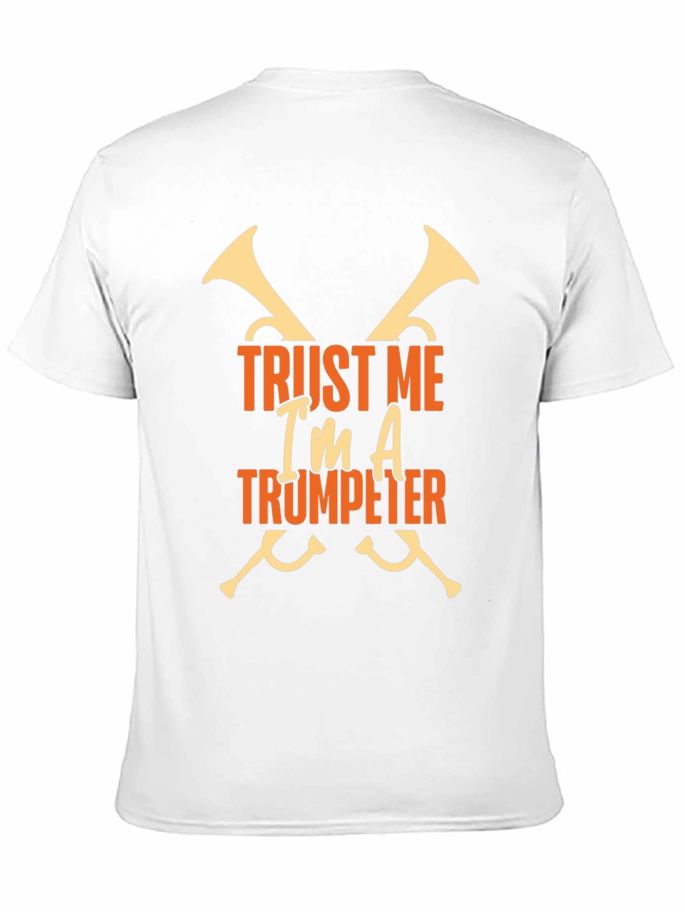 Black Trust Me I'm A Trumpeter Graphic T-Shirt view 11
