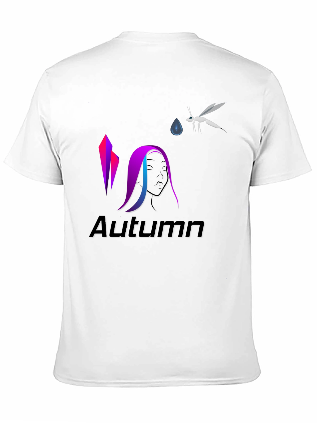 Black Autumn Graphic Tee - Stylish Casual Wear view 11