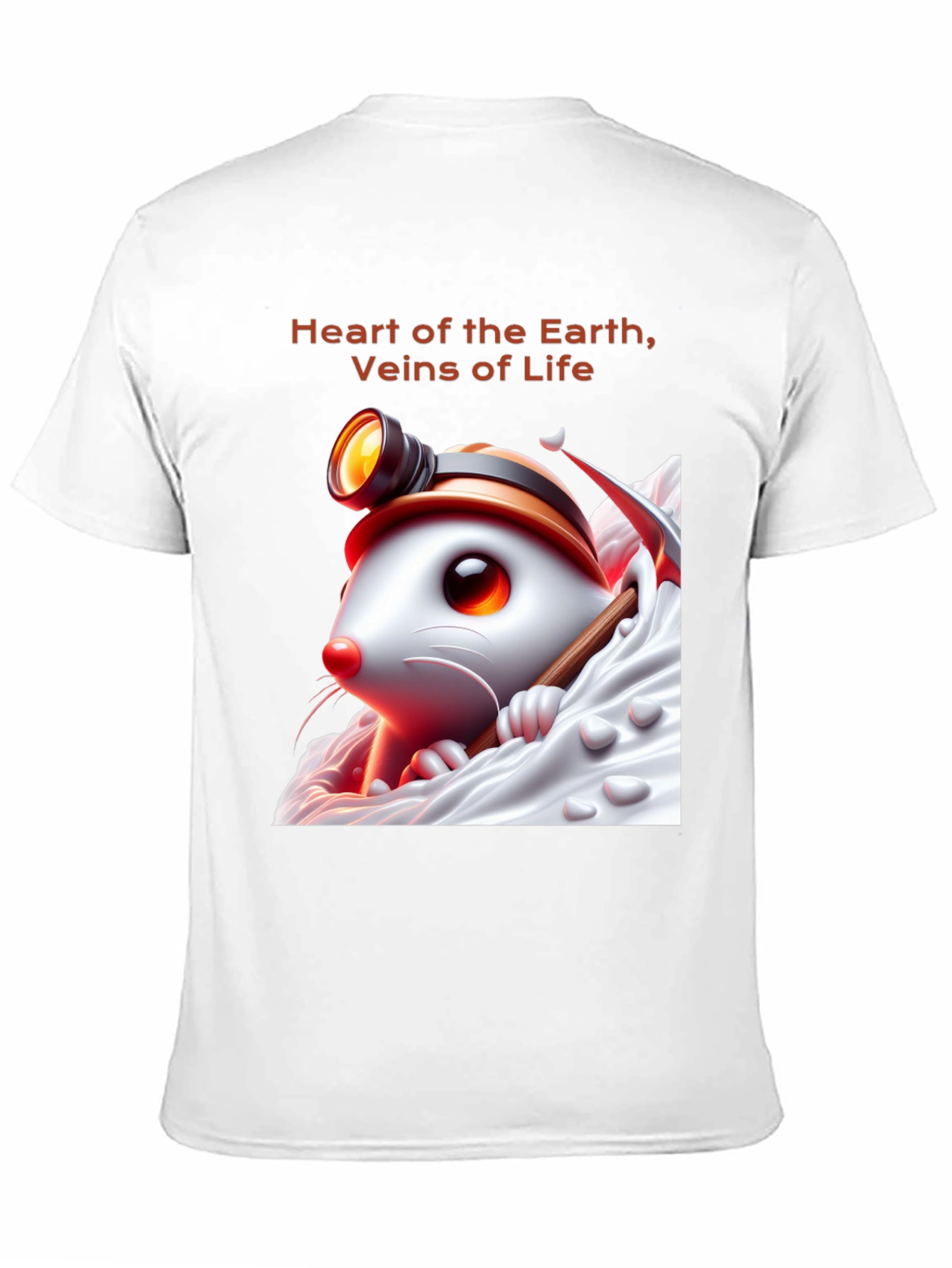 Black Heart of the Earth Graphic Tee view 11