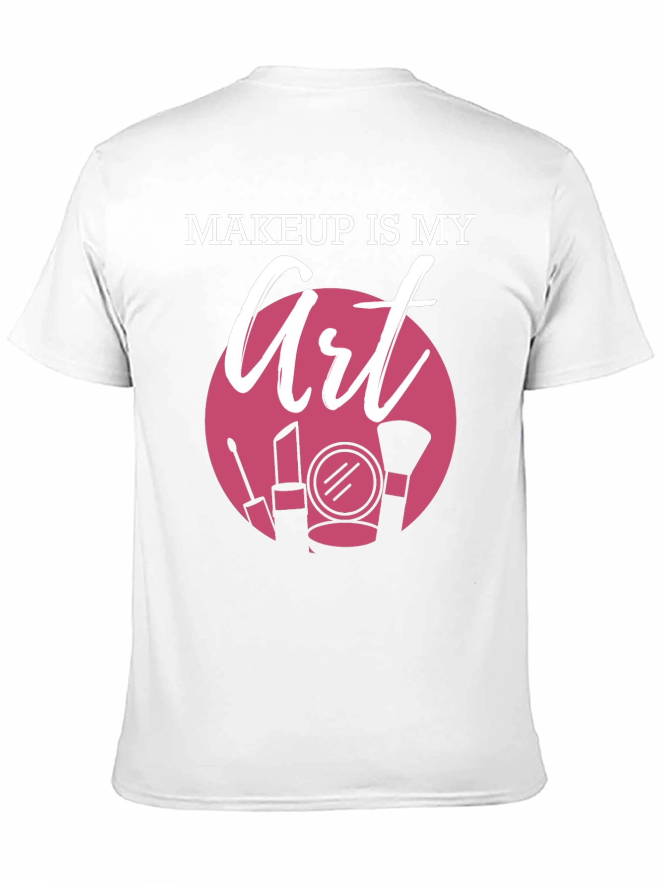 Black Makeup Is My Art Graphic T-Shirt view 11