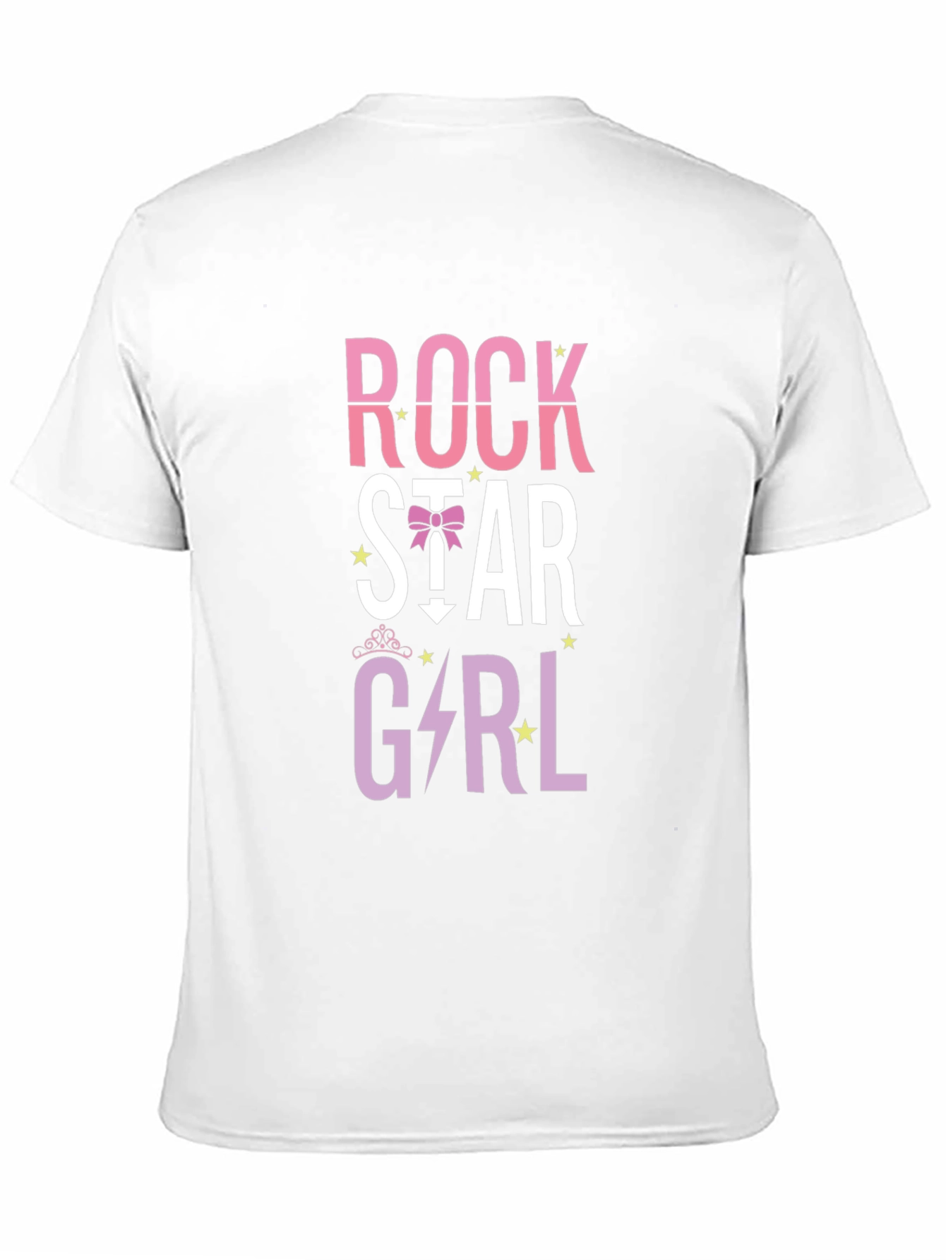 Black Rock Star Girl Graphic Tee view 11