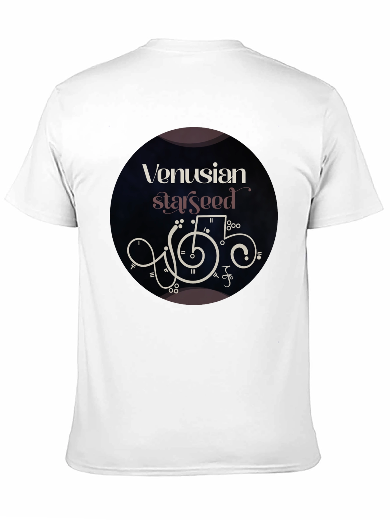 Black Venusian Starseed Graphic Tee - Black view 11