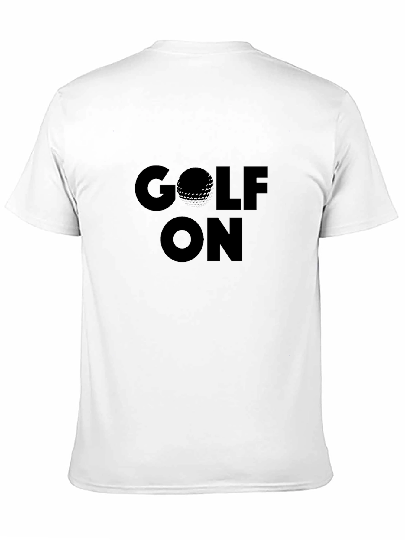 Black Golf On T-Shirt view 11