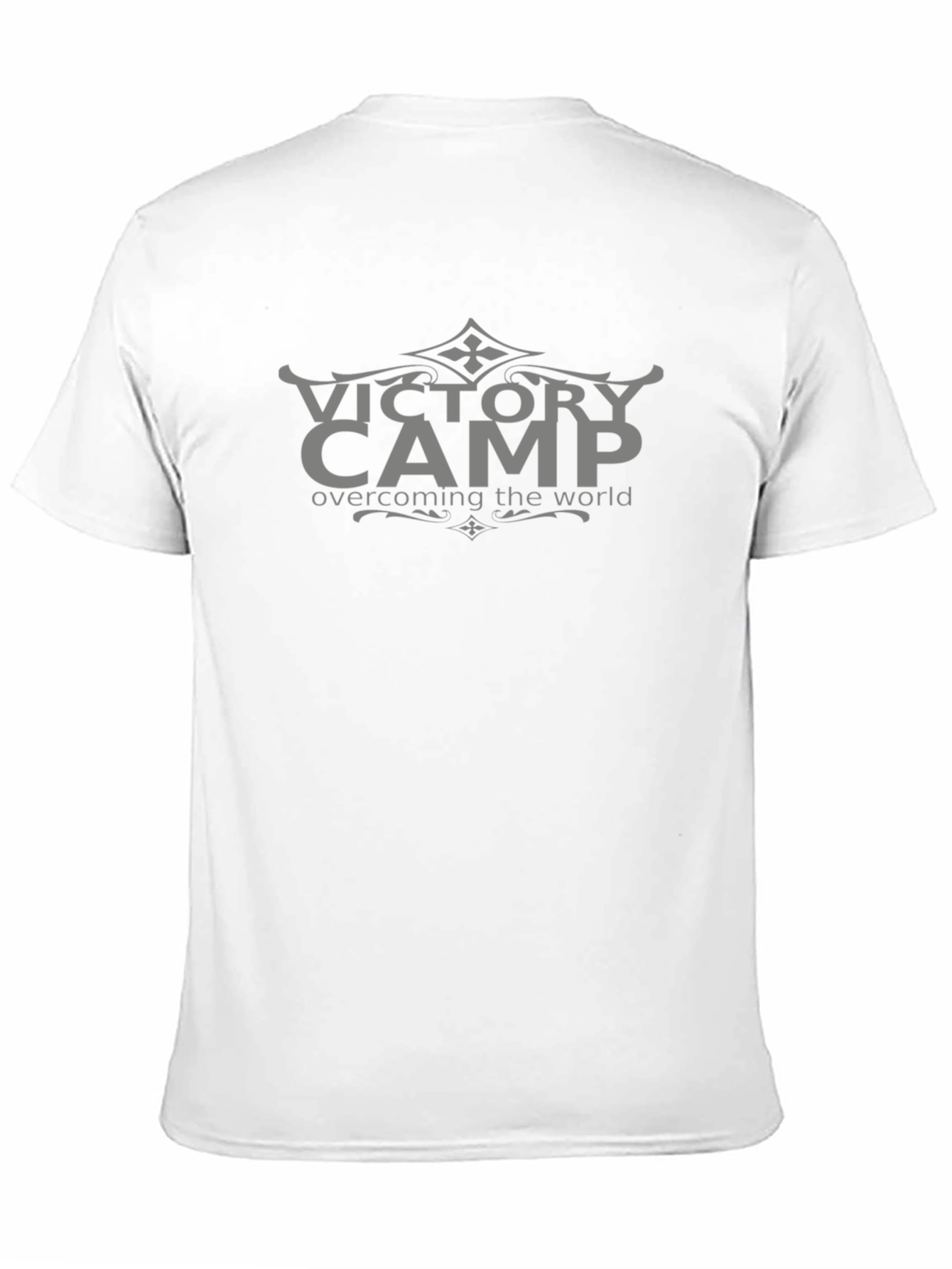 Black Victory Camp Black T-Shirt - Overcoming the World view 11