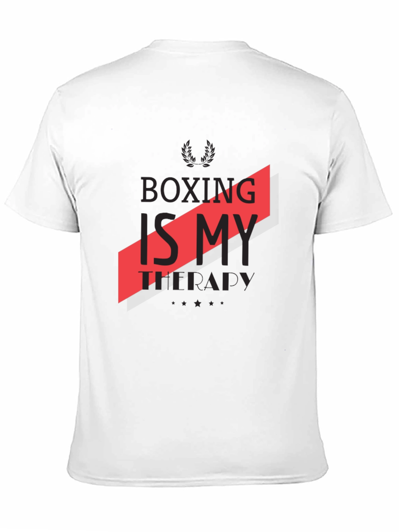 Black Boxing Is My Therapy Graphic Tee view 11