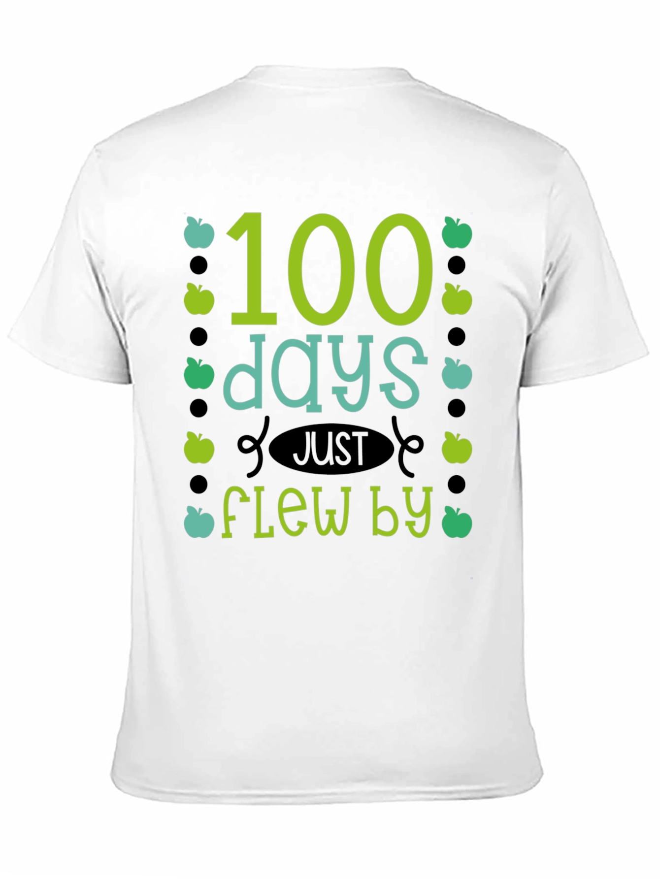 100 Days Flew By Teacher T-Shirt - 11