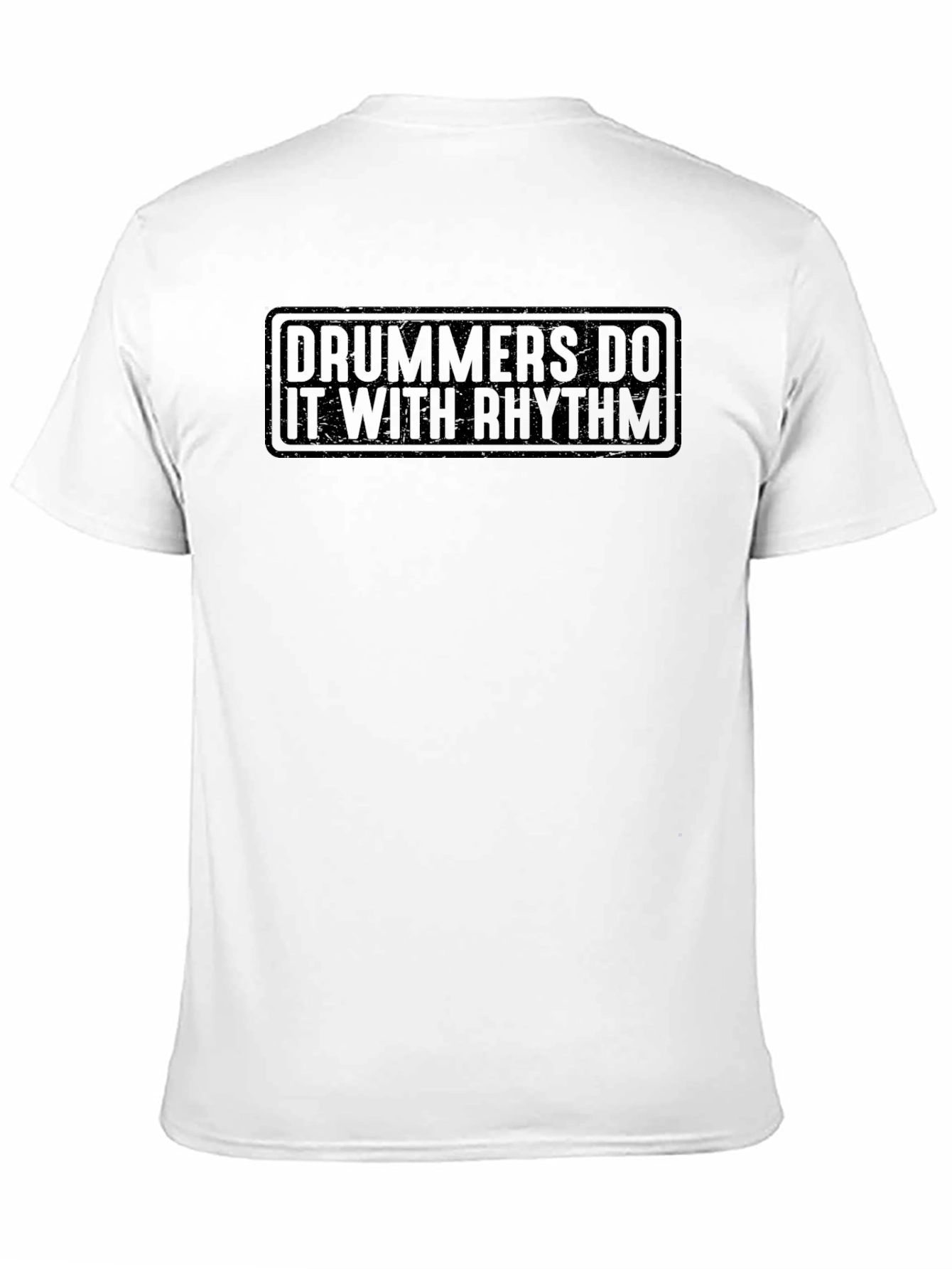 Black Drummers Do It With Rhythm Black T-Shirt view 11