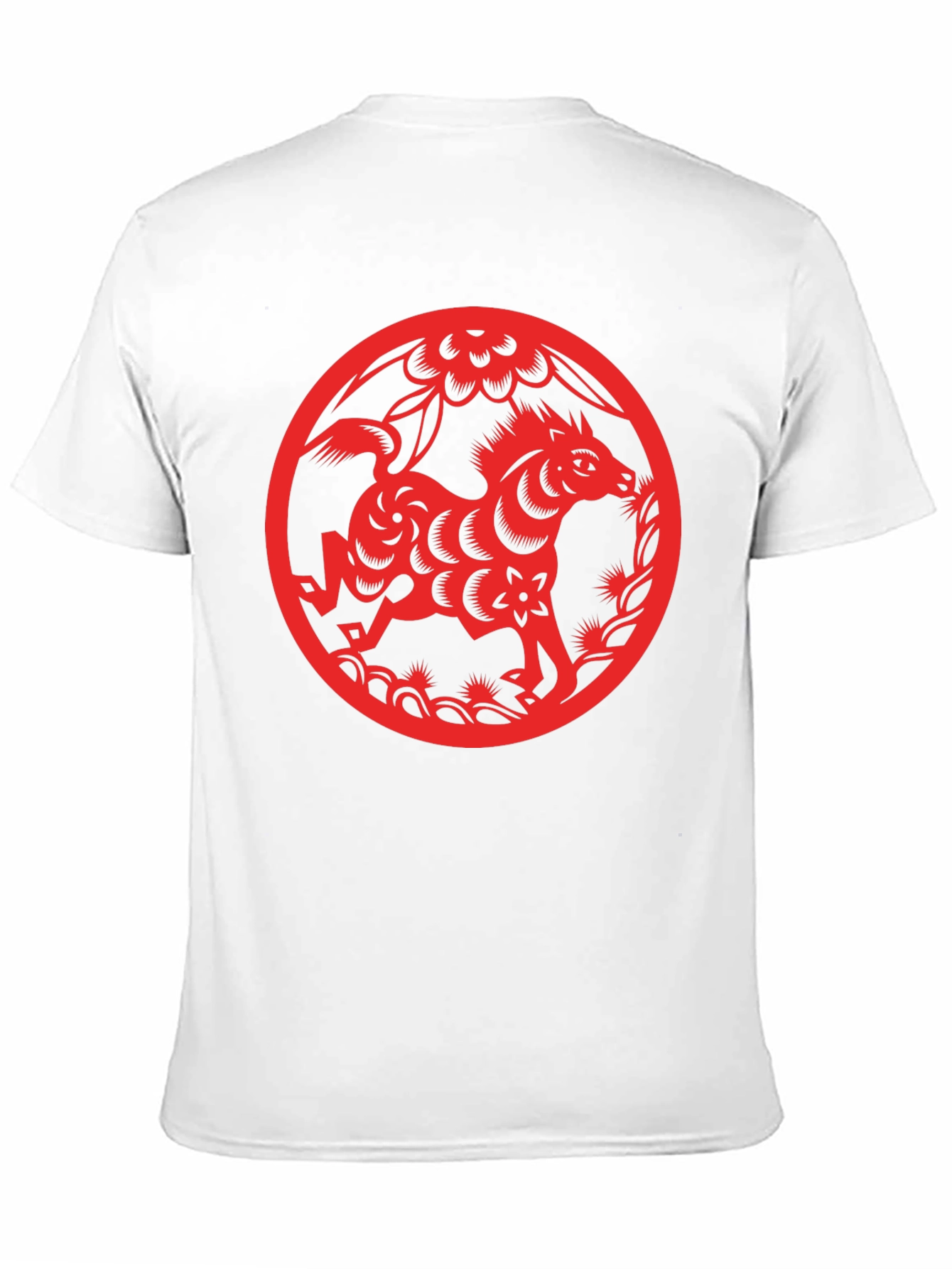 Black Year of the Horse Tee - Unique Graphic Design view 11