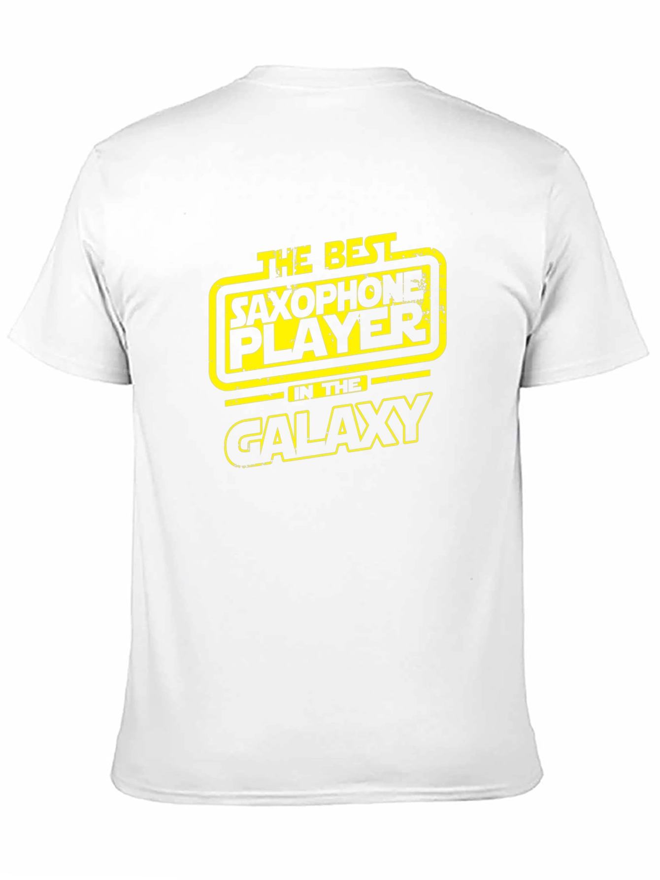 Black Best Saxophone Player Galaxy T-Shirt - Black view 11