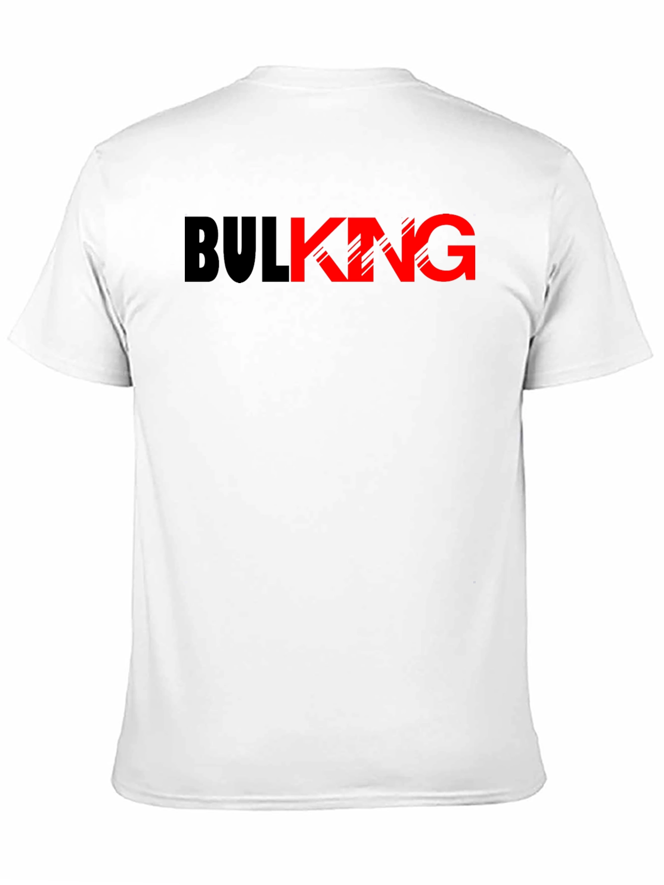 Black Bulking Graphic Tee - Black & Red view 11