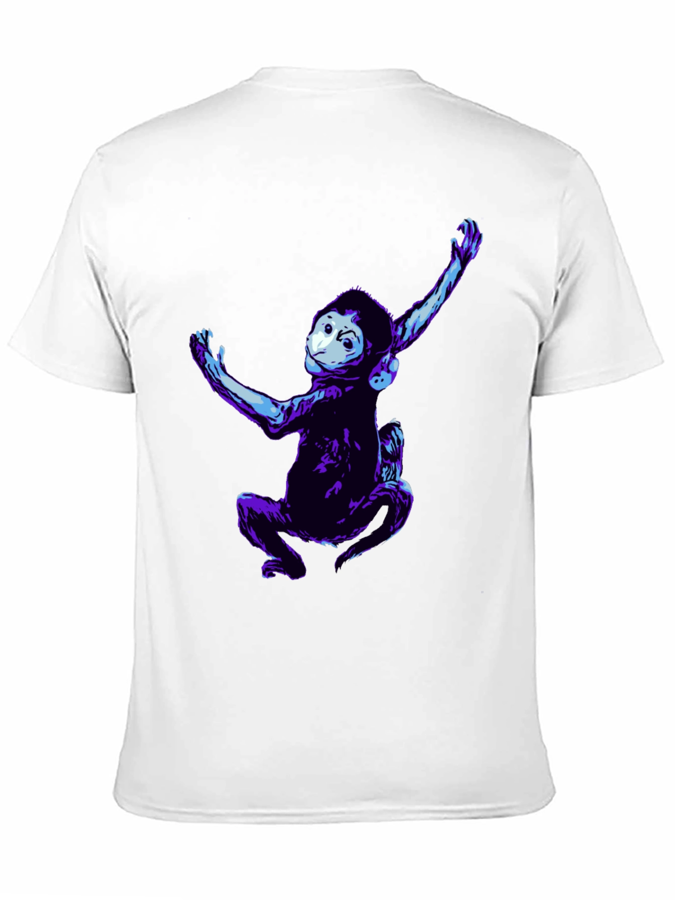 Black Monkey Graphic T-Shirt - Unique & Fun view 11