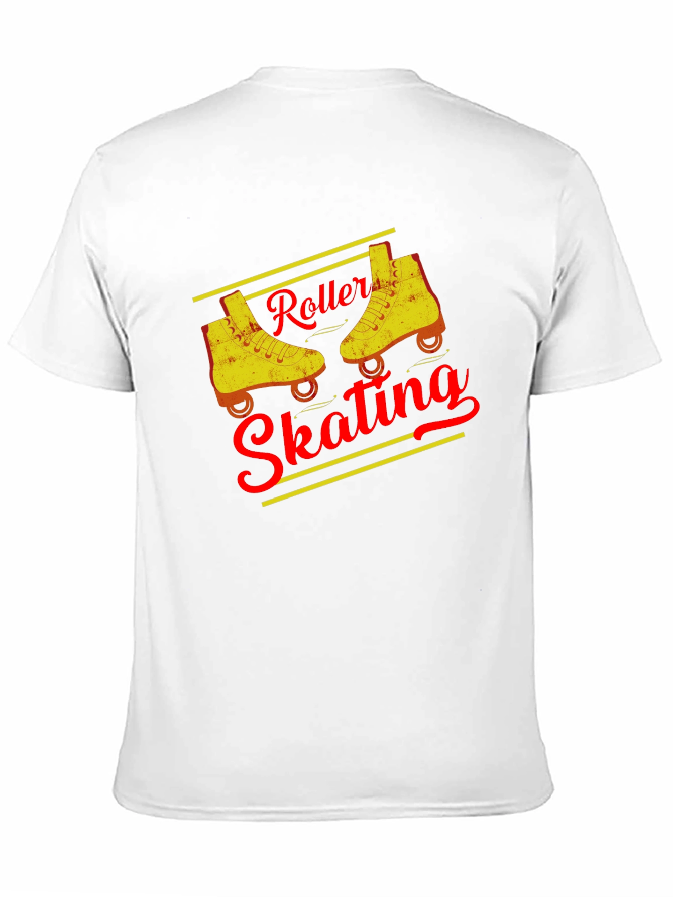 Black Vintage Roller Skating T-Shirt view 11