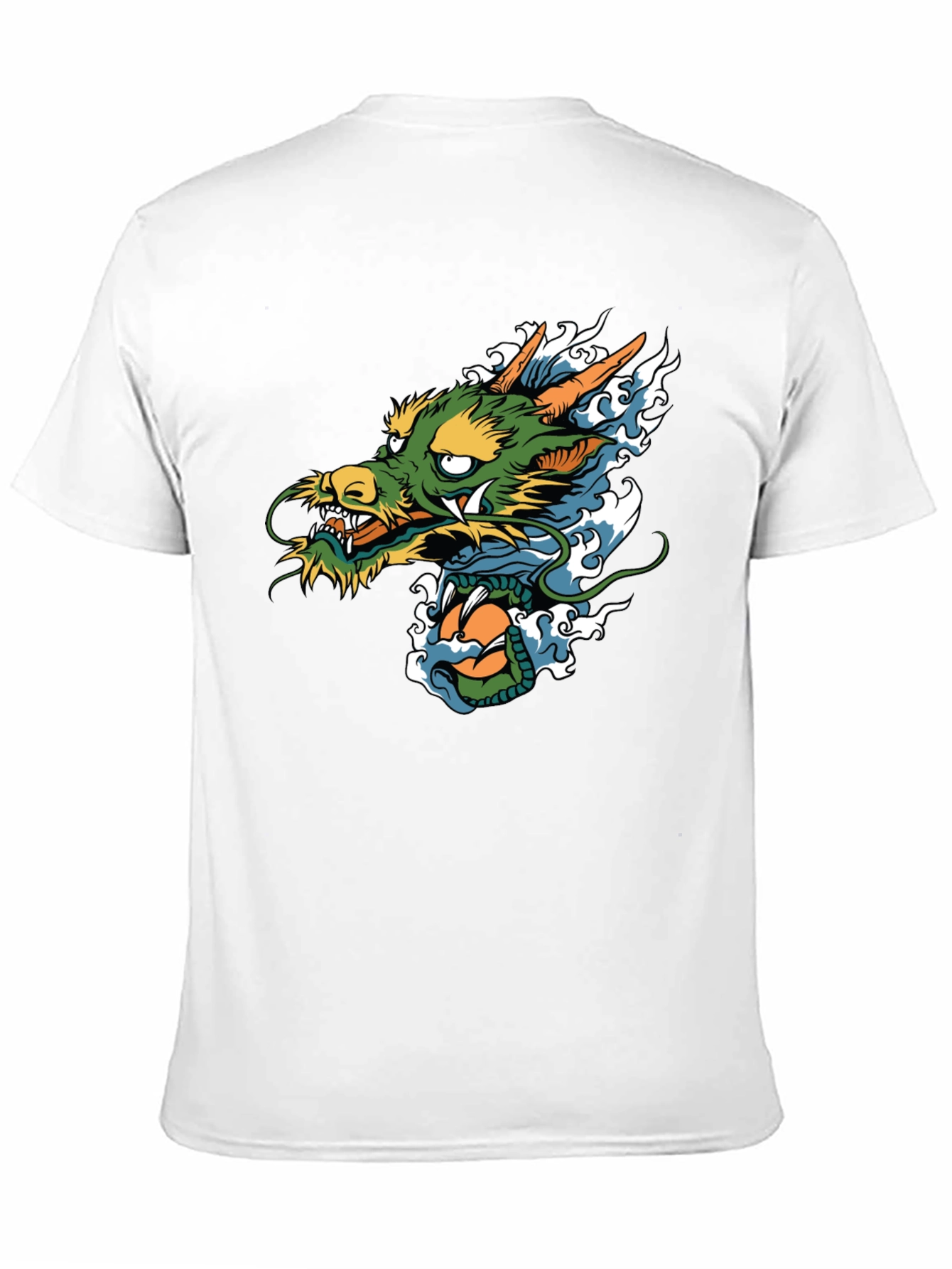 Black Dragon Graphic Black T-Shirt view 11