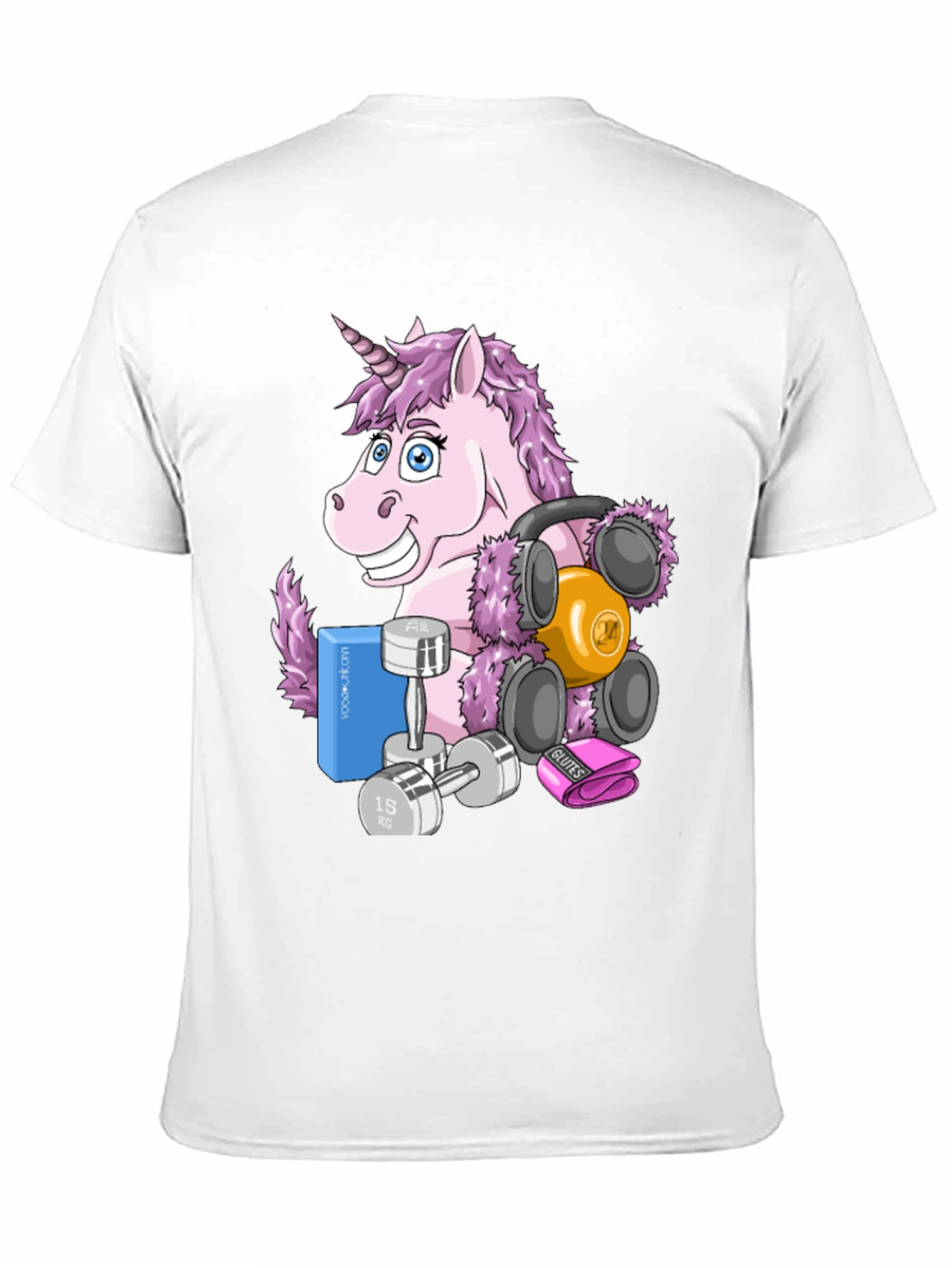 Black Unicorn Gym T-Shirt view 11