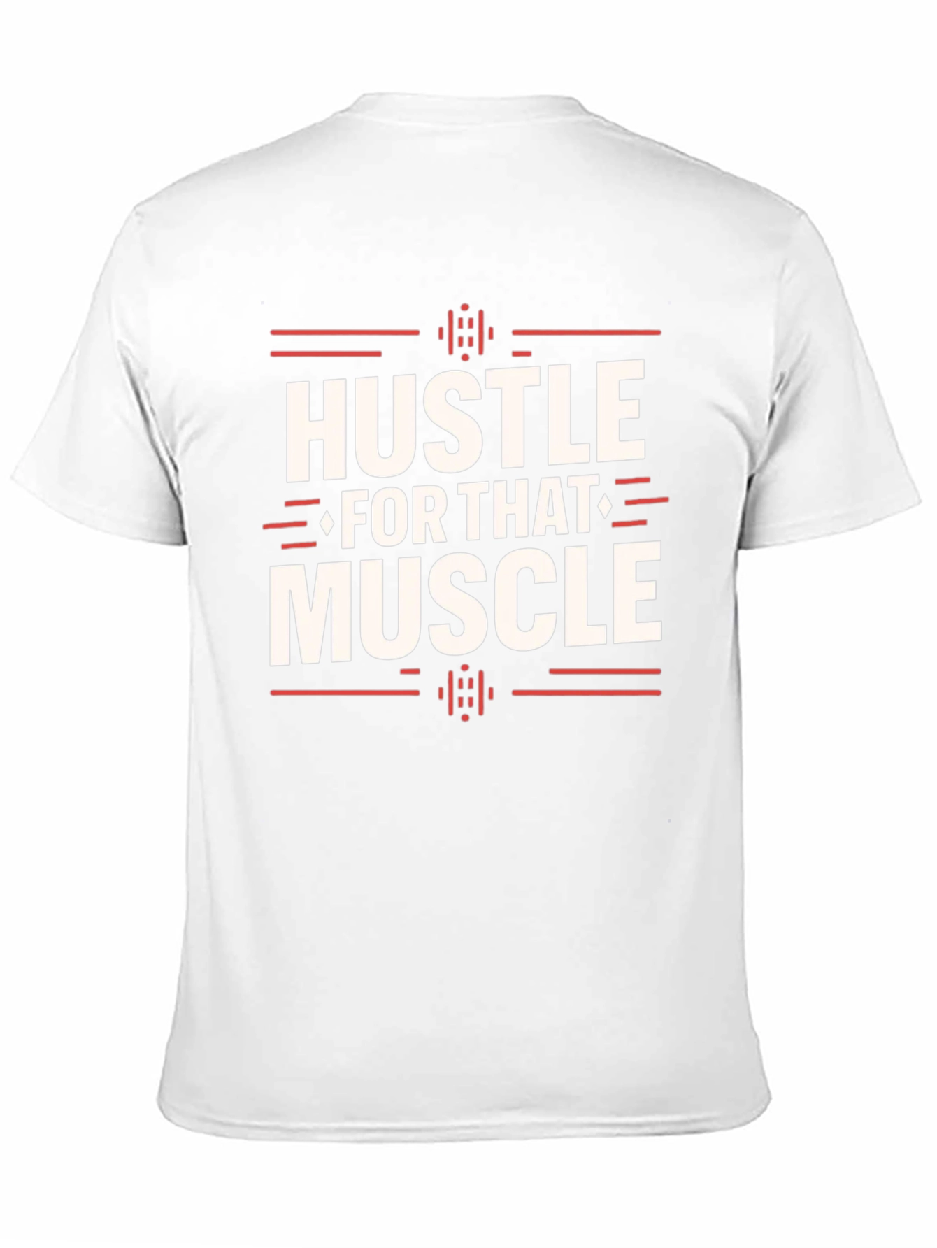 Hustle for Muscle Black Graphic Tee - 11