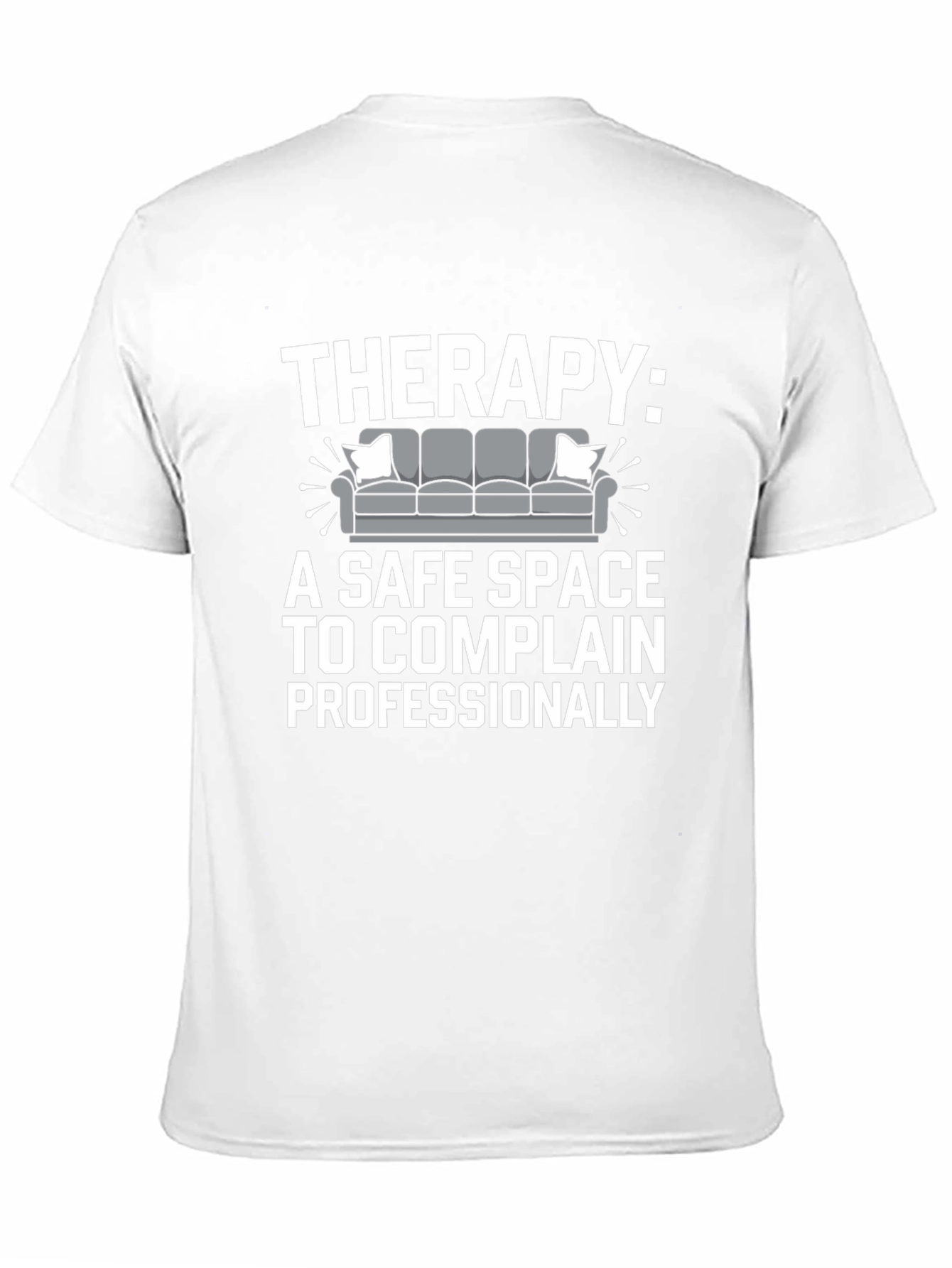 Black Therapy: A Safe Space T-Shirt view 11