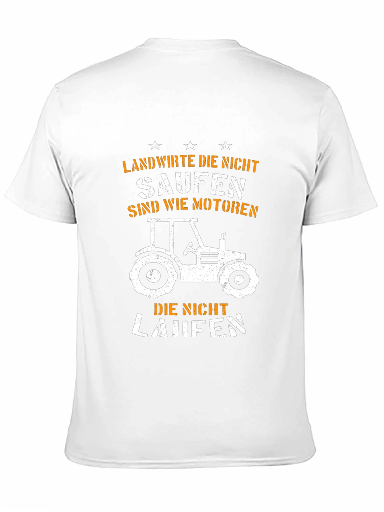 Black Funny Farmer Tractor T-Shirt: Landwirte Die Nicht Saufen view 11