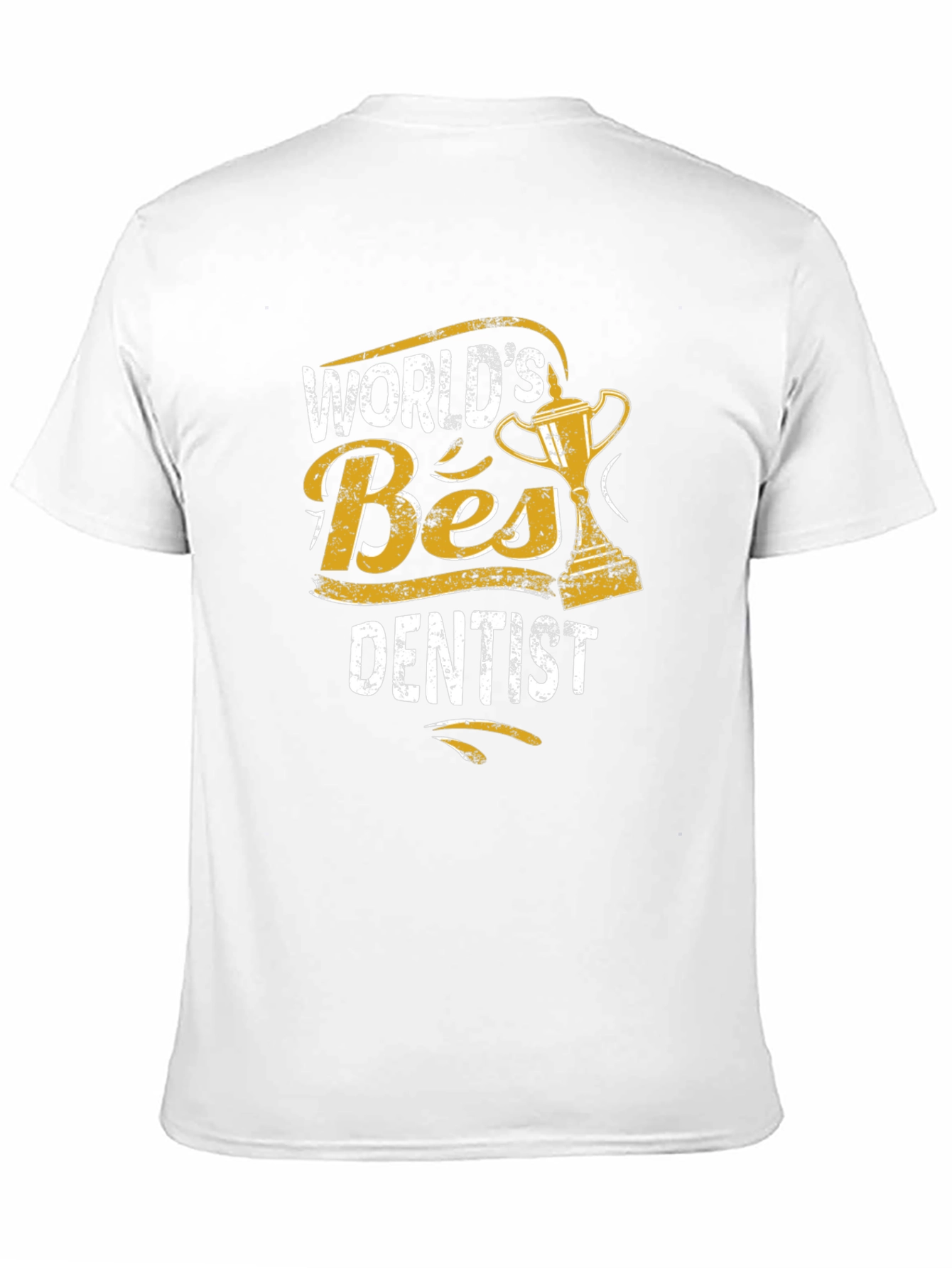 Black World's Best Dentist T-Shirt - Novelty Dental Gift view 11