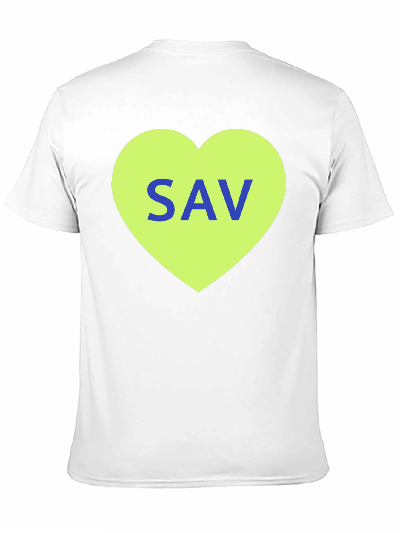Black SAV Heart Graphic T-Shirt - Stylish Cotton Tee view 11