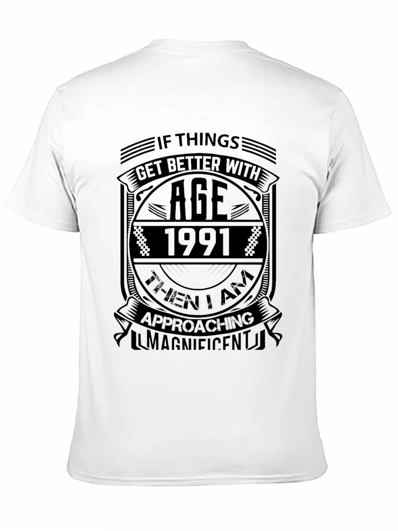 Black Age 1991 Magnificent Black T-Shirt view 11