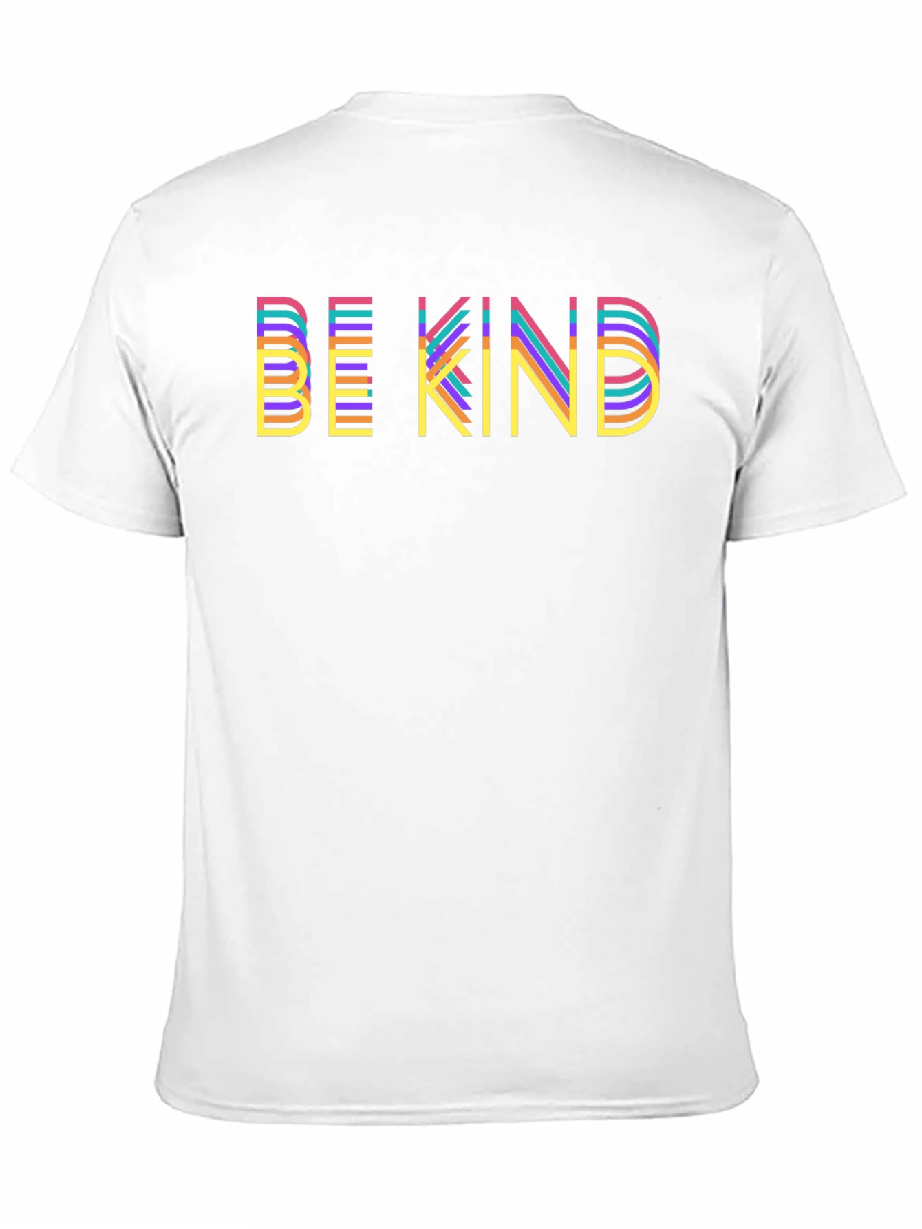 Black Be Kind Retro Graphic Tee - Soft Cotton Blend view 11
