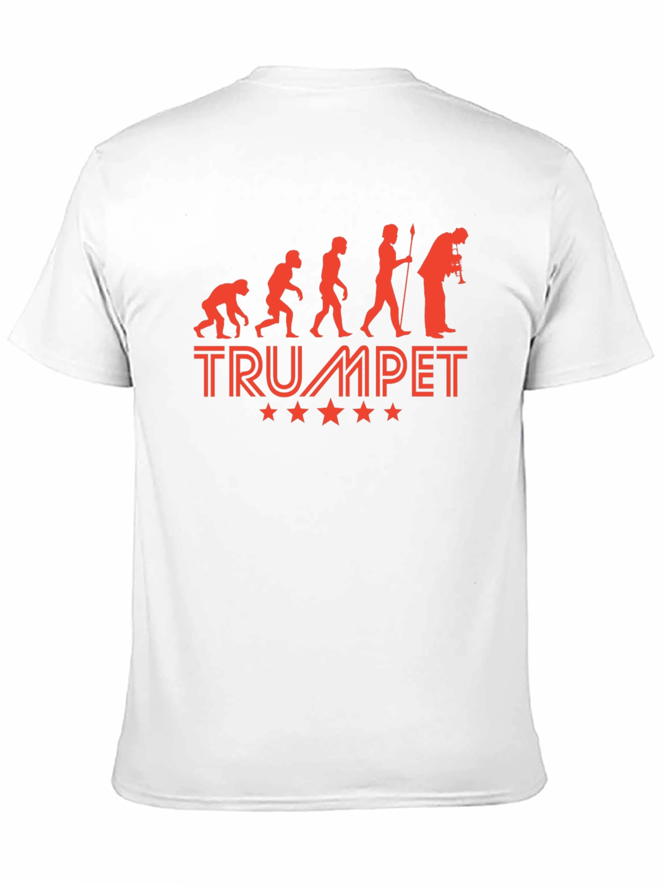 Black Trumpet Evolution T-Shirt - Music Lover Tee view 11