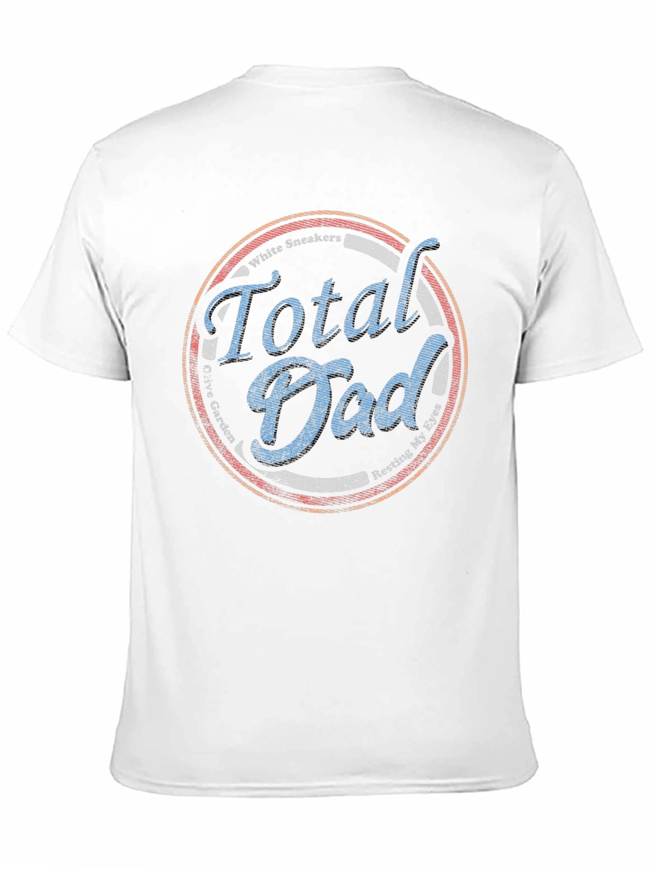 Black Total Dad T-Shirt - Perfect Dad Gift! view 11