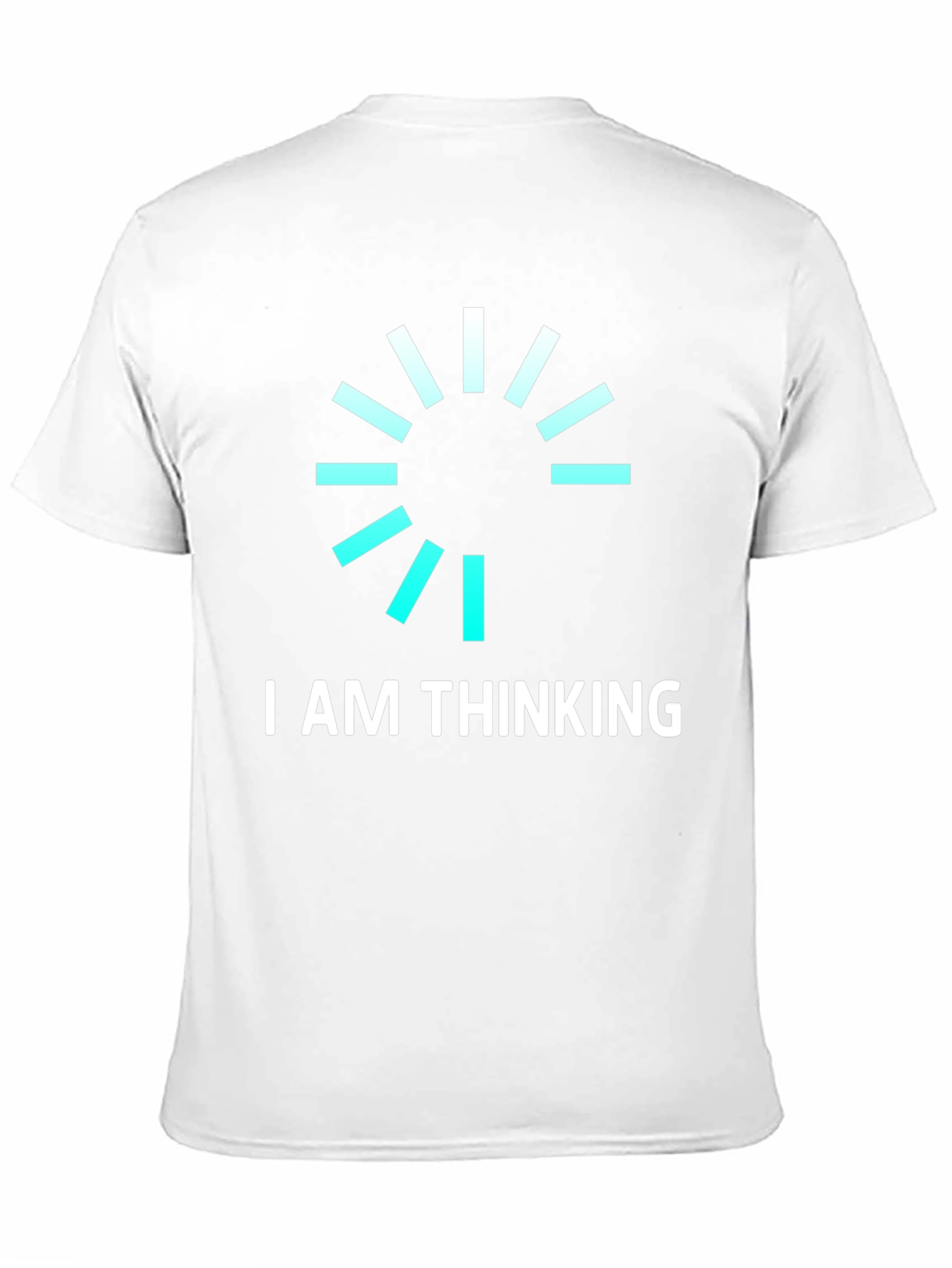 Black I AM THINKING Funny Graphic Tee view 11