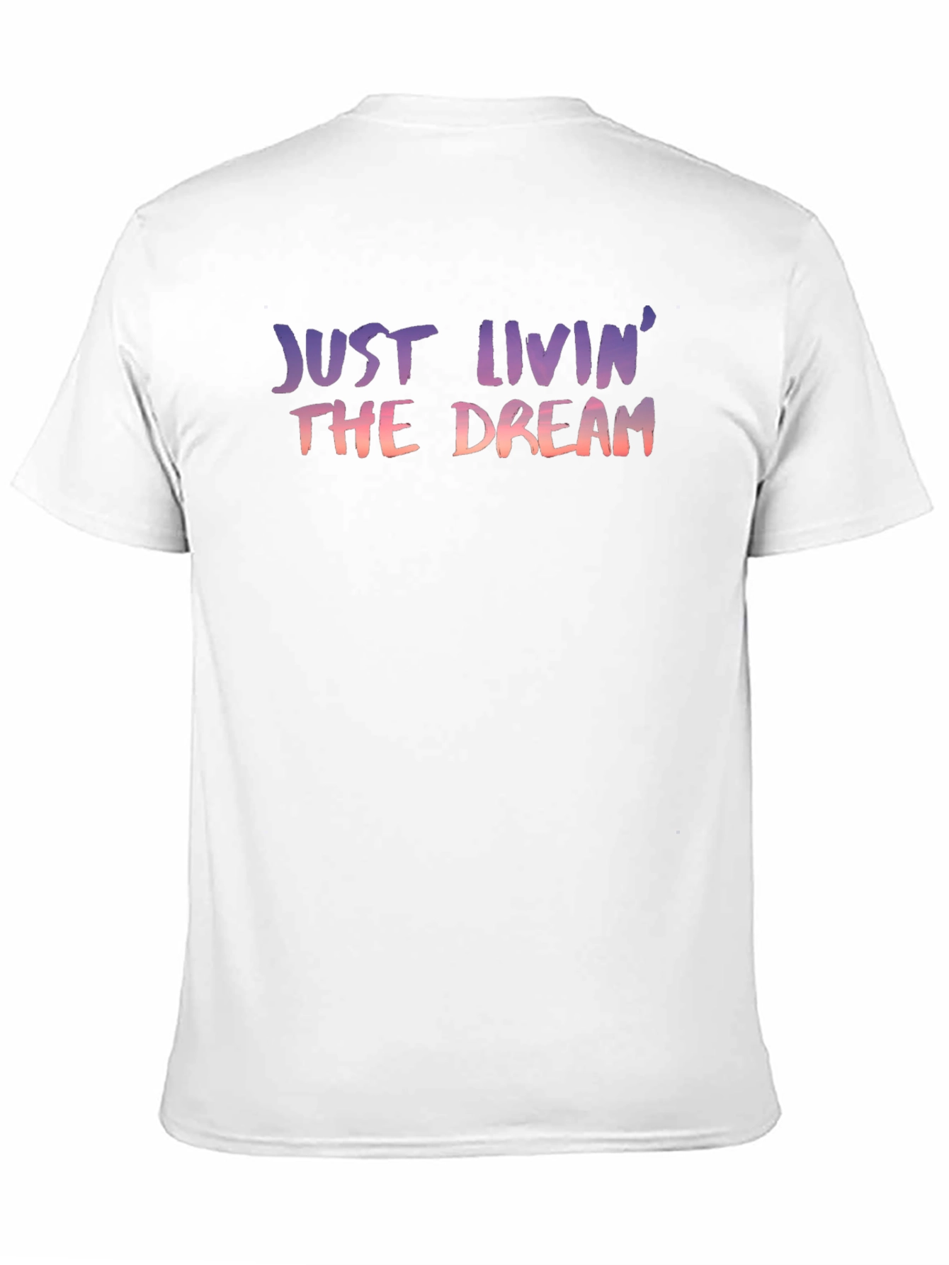 Black Just Livin' the Dream Graphic Tee view 11