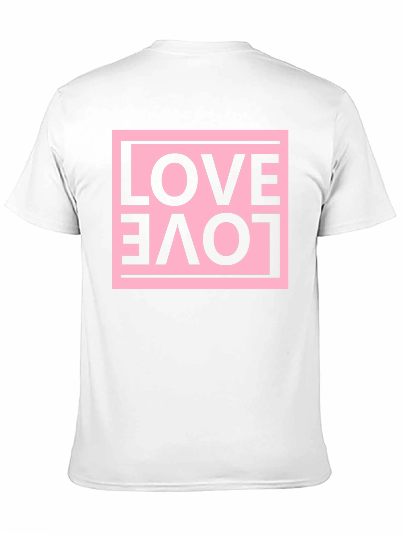 Black Love Graphic Tee - Upside Down Design view 11