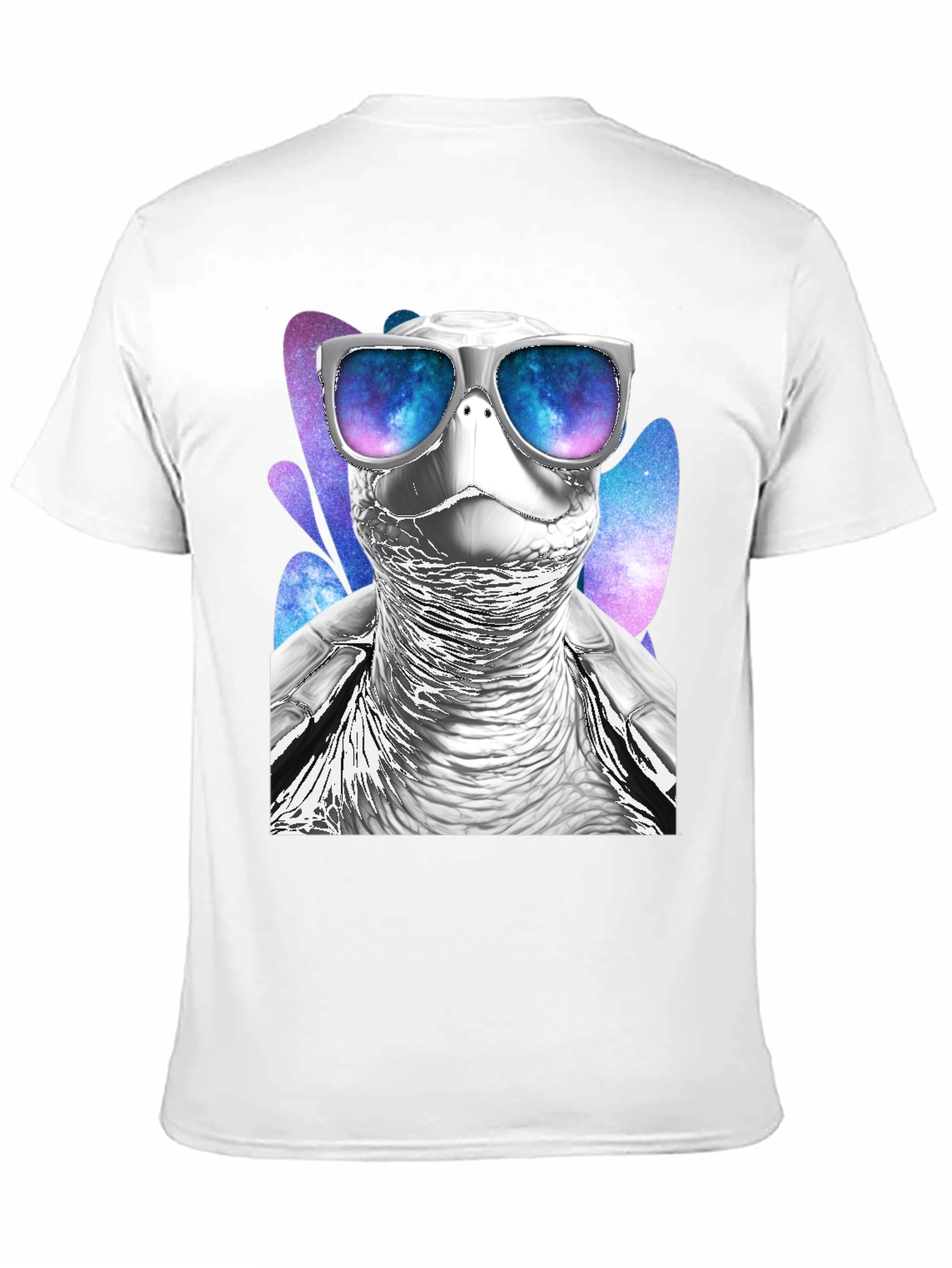 Black Cool Turtle Graphic T-Shirt view 11