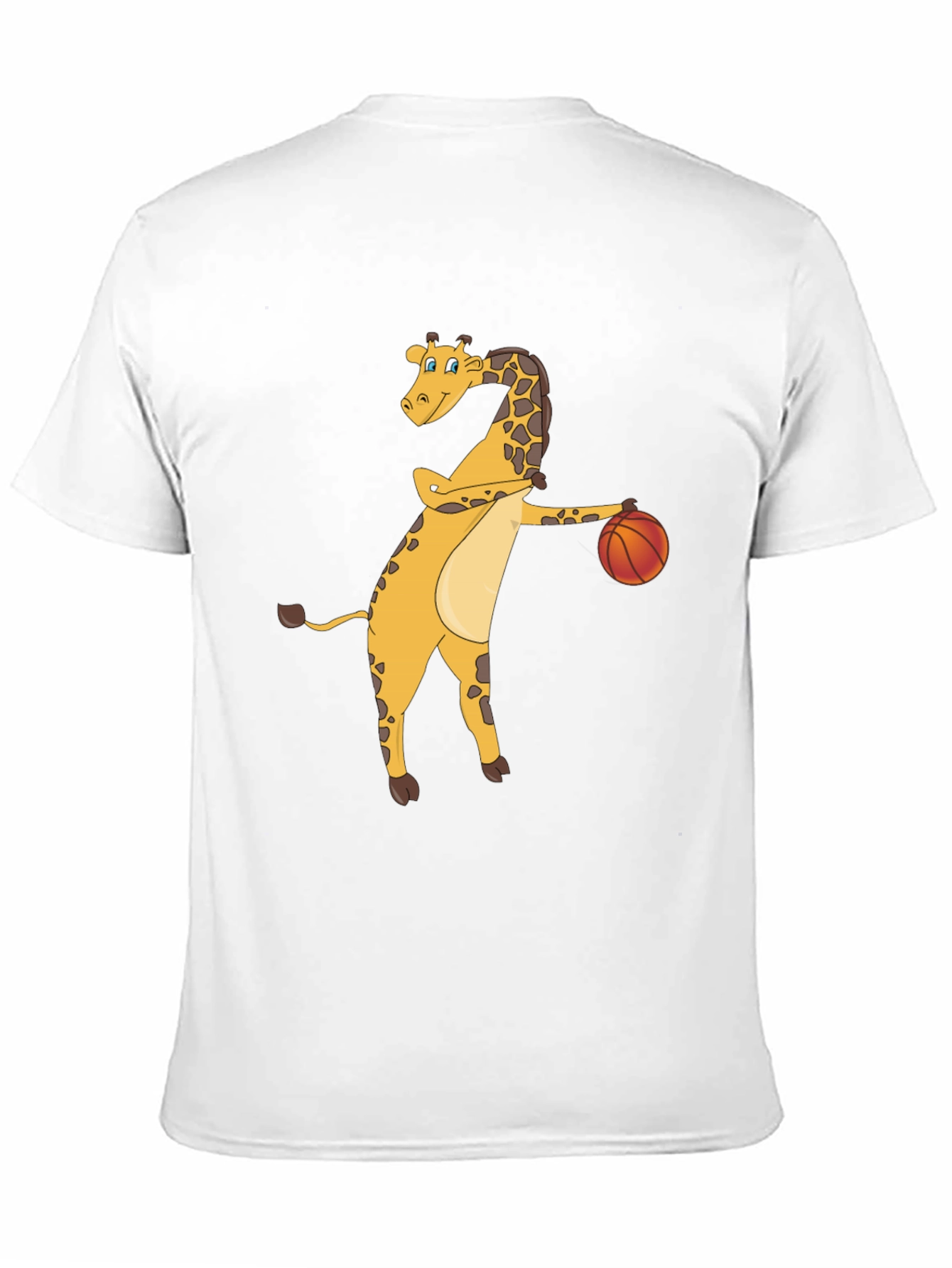 Black Giraffe Basketball Graphic Tee view 11