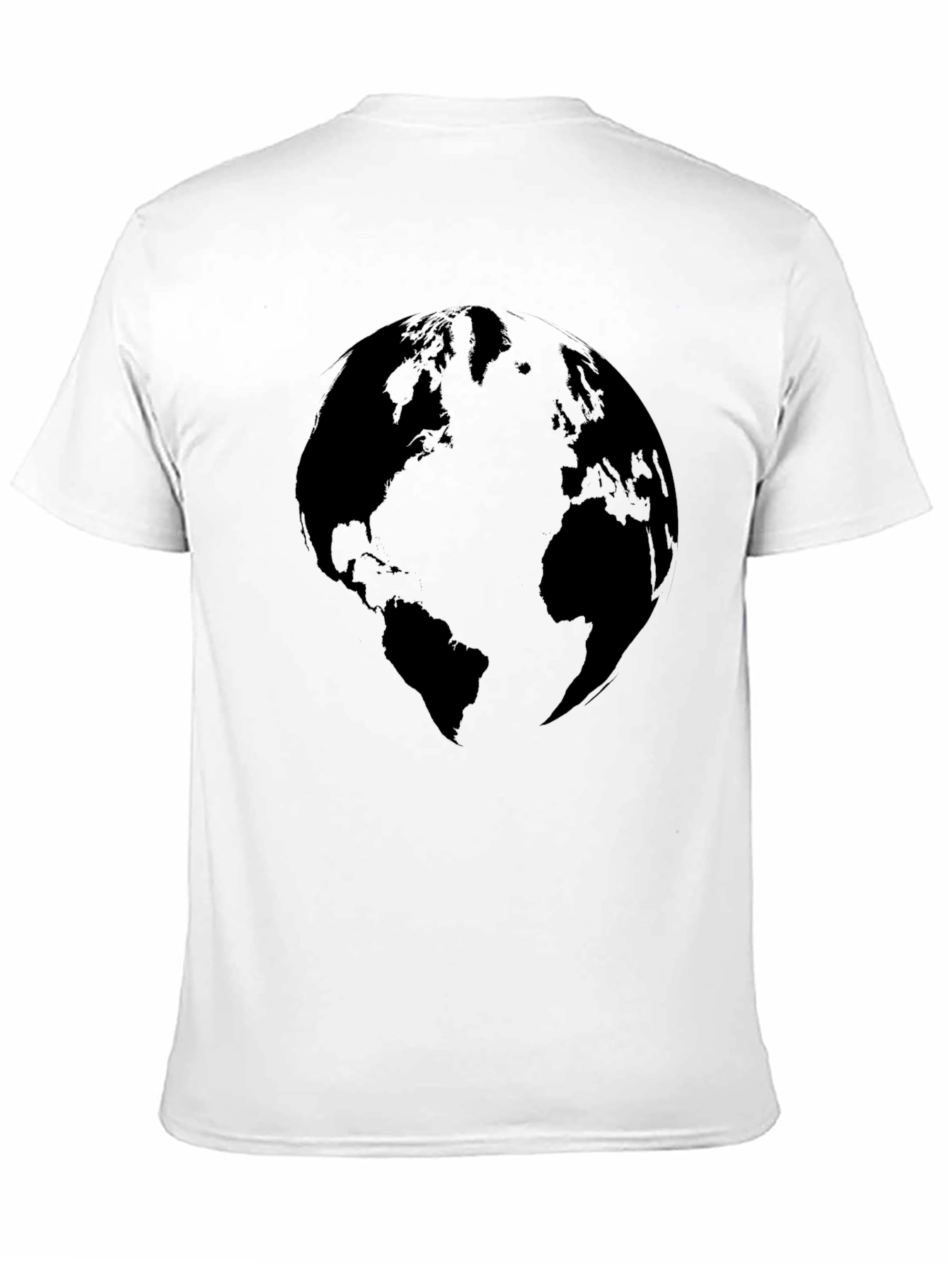 Black Earth Silhouette Graphic Tee - Black view 11