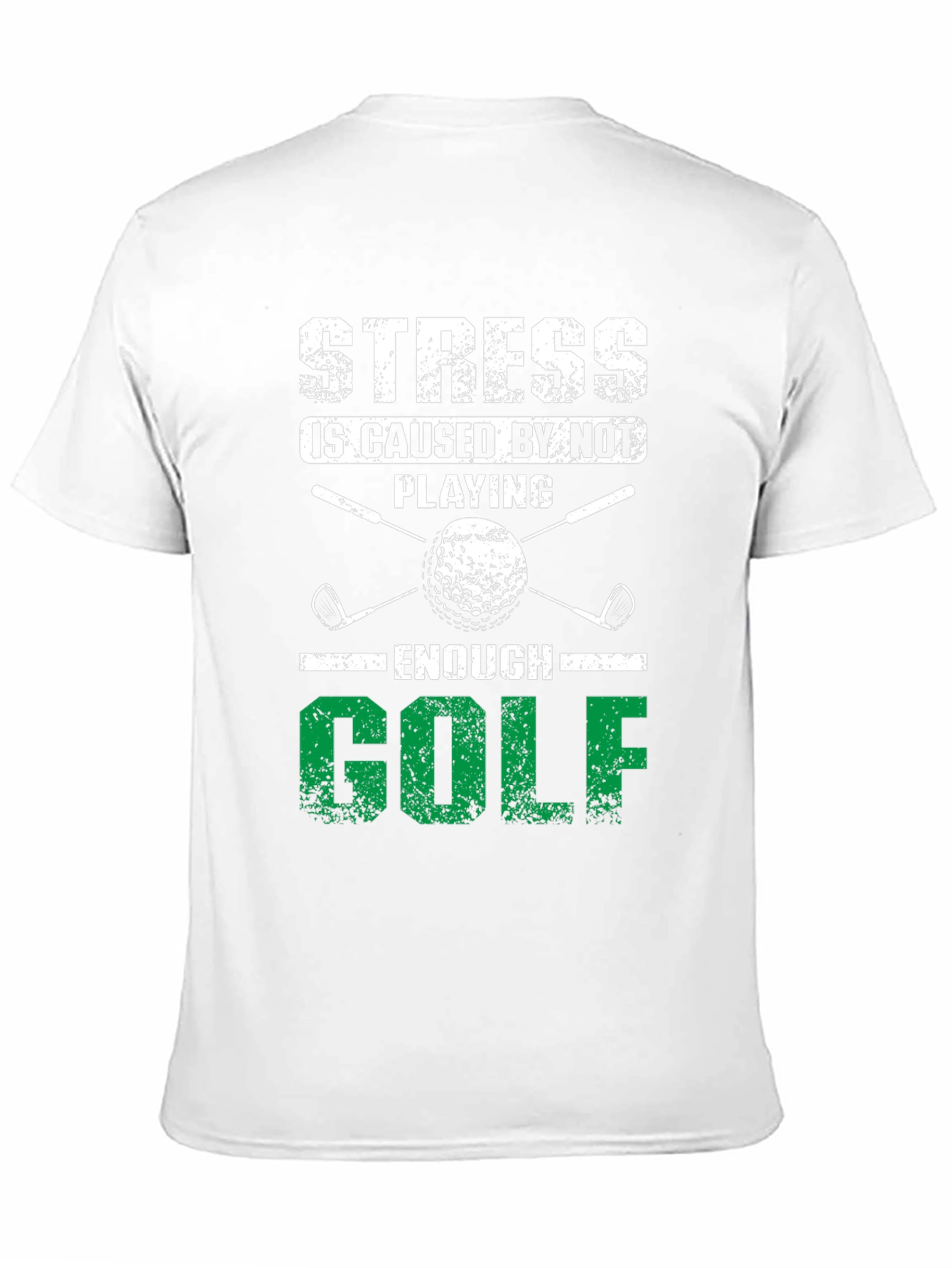 Black Stress Golf T-Shirt view 11