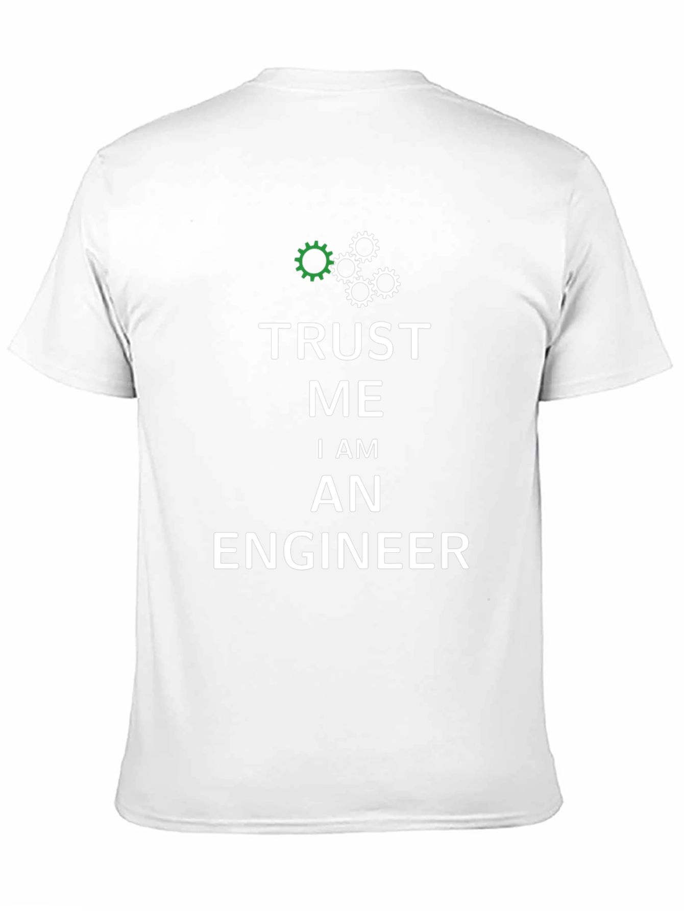 Black Trust Me I'm An Engineer T-Shirt view 11