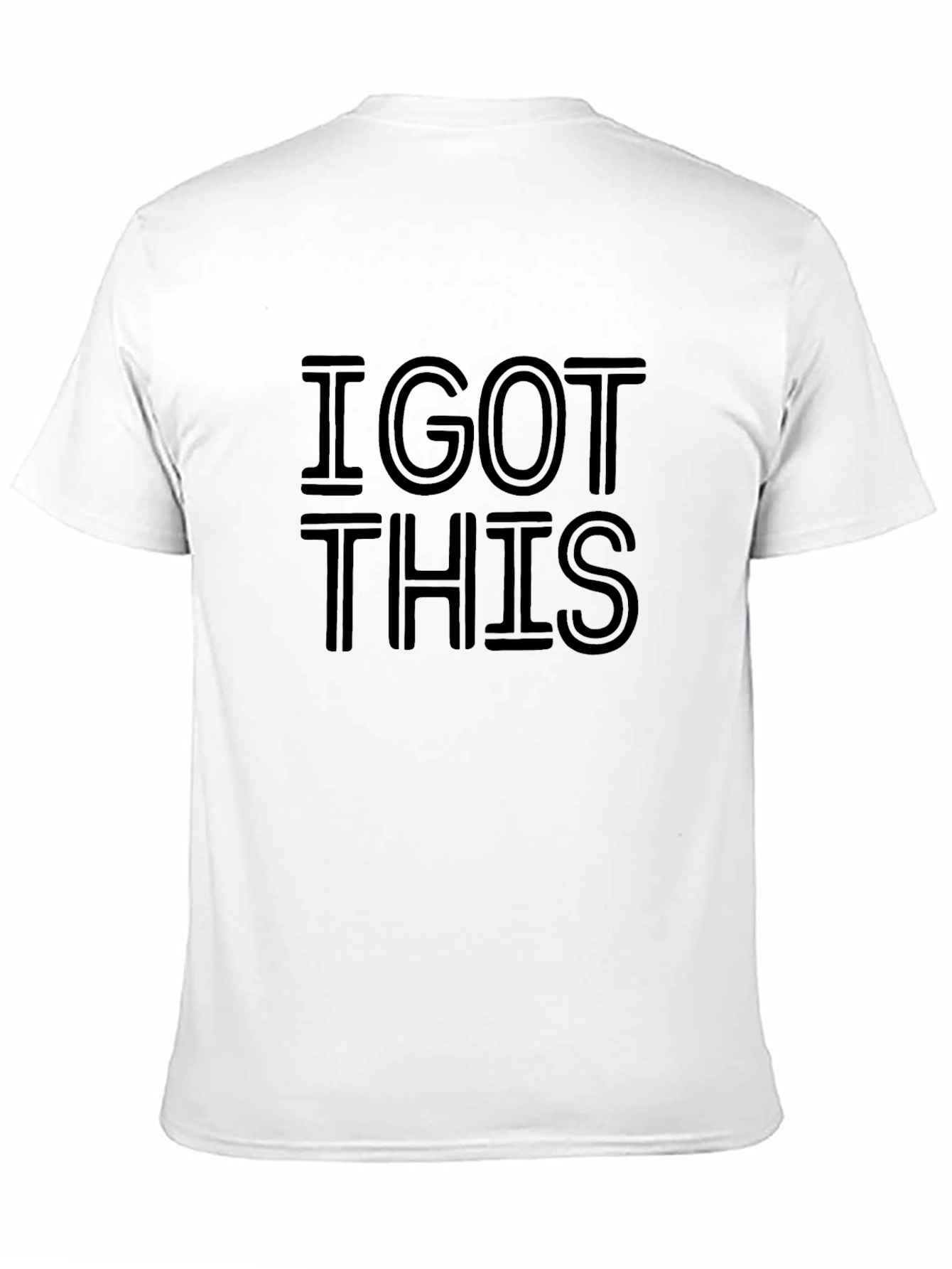 Black I GOT THIS Graphic Print T-Shirt view 11