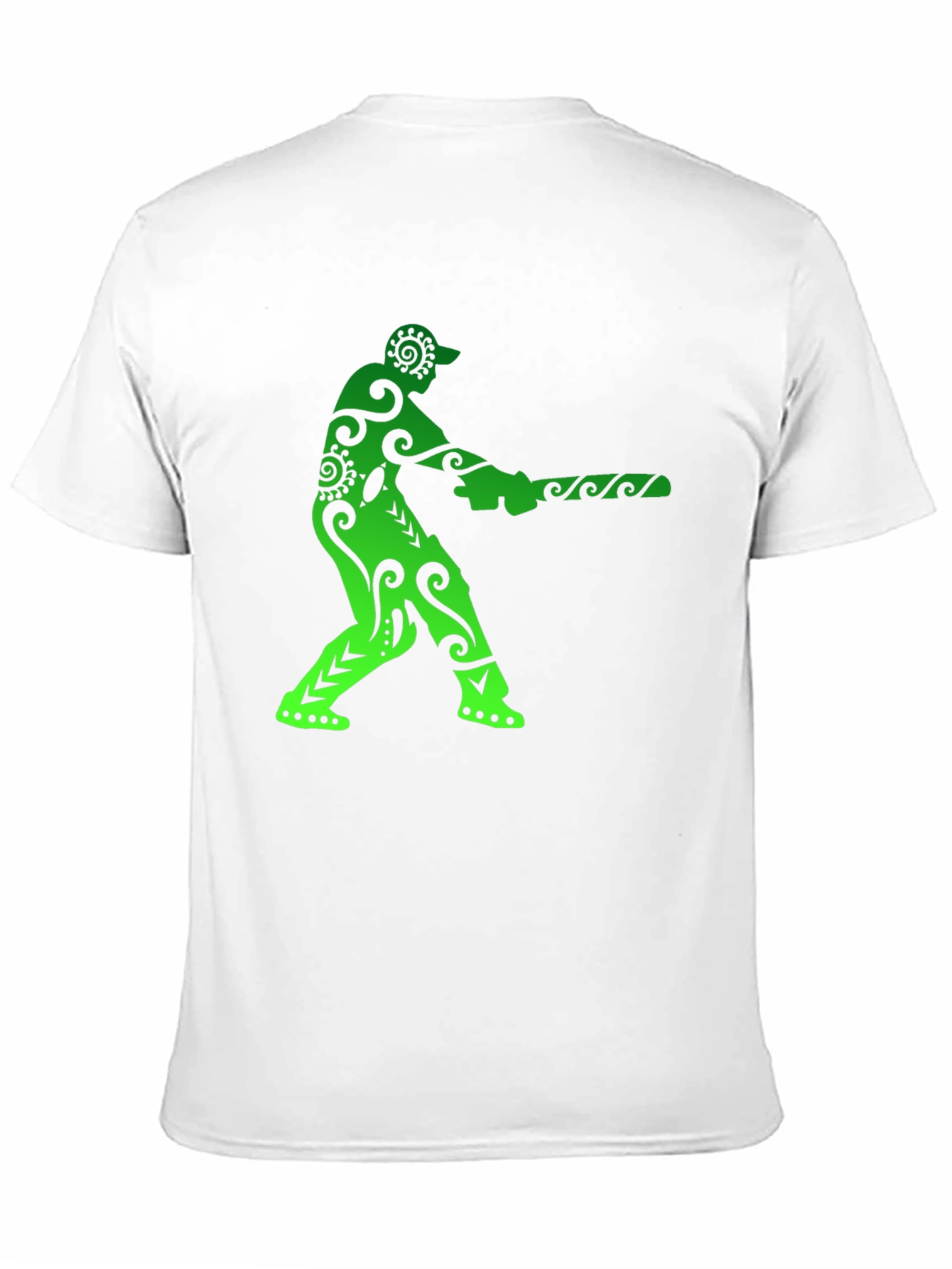 Black Cricket Player Graphic Tee view 11