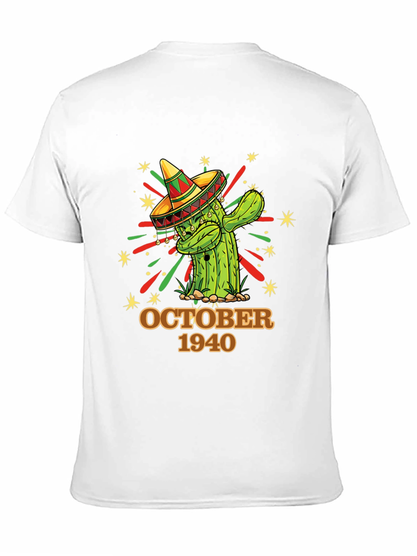 Black October 1940 Cactus T-Shirt view 11