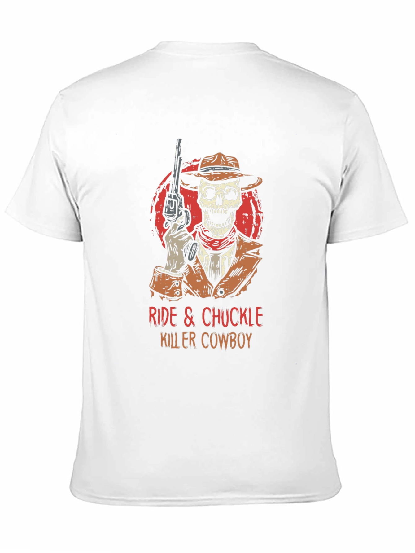 Black Ride & Chuckle Killer Cowboy Graphic Tee view 11