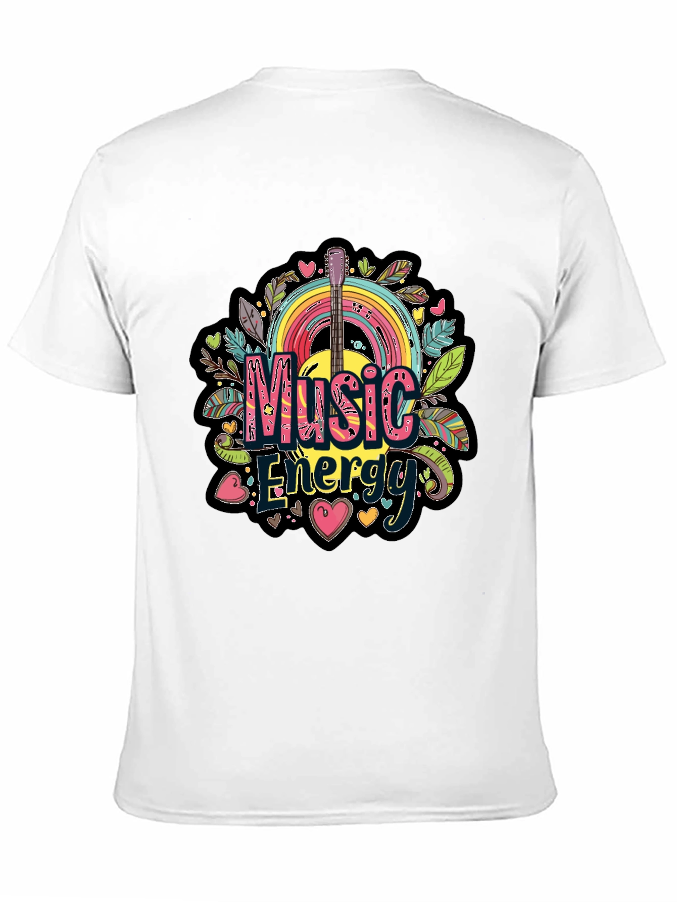 Black Music Energy Graphic Tee view 11