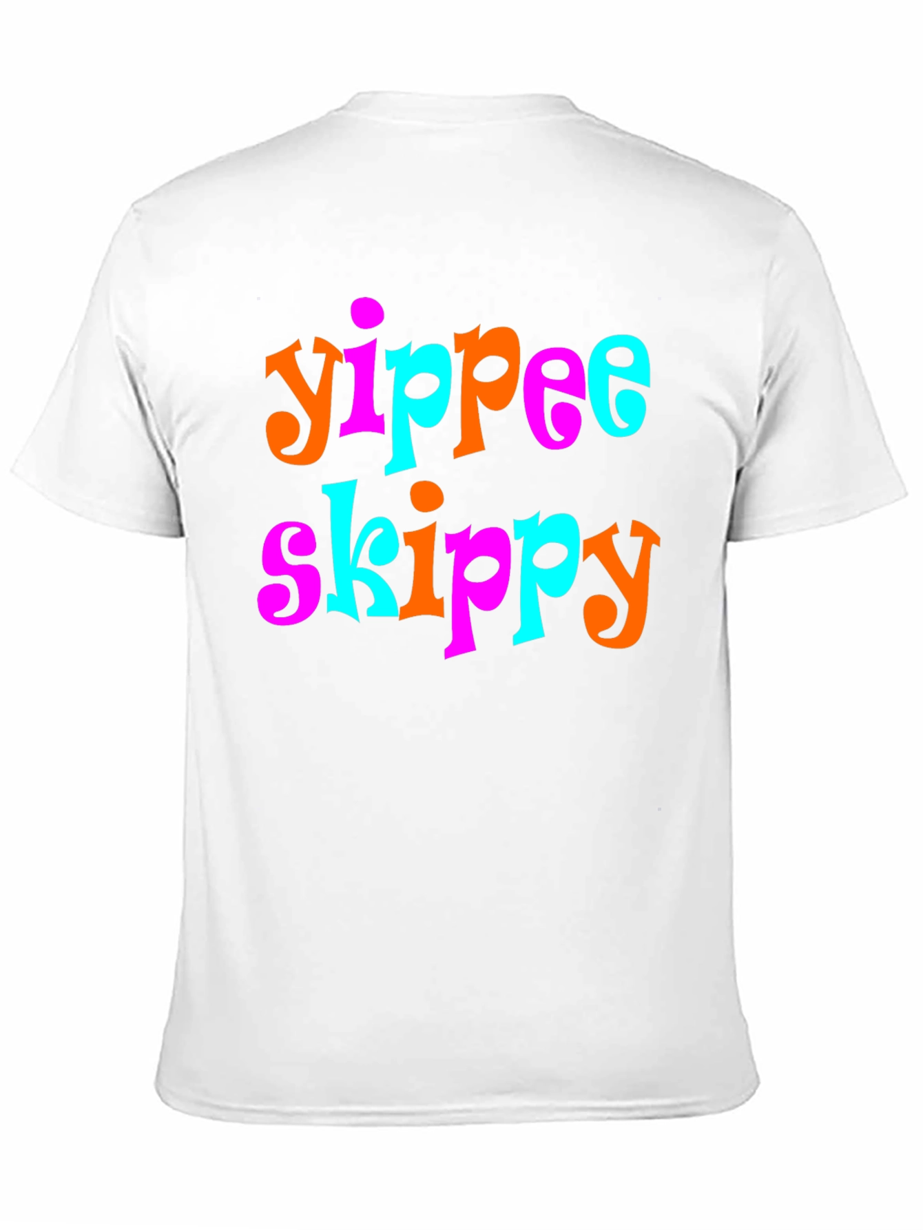Black Yippee Skippy Graphic Tee - Retro Style view 11