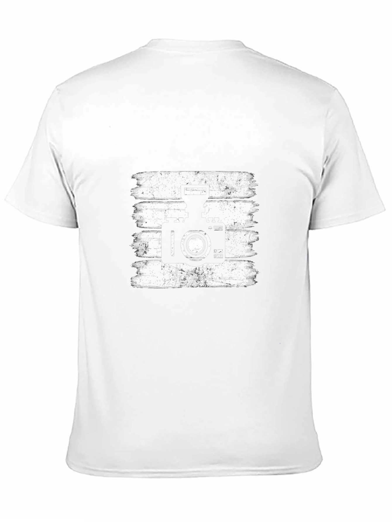 Black Retro Camera Graphic T-Shirt - Photographer Tee view 11