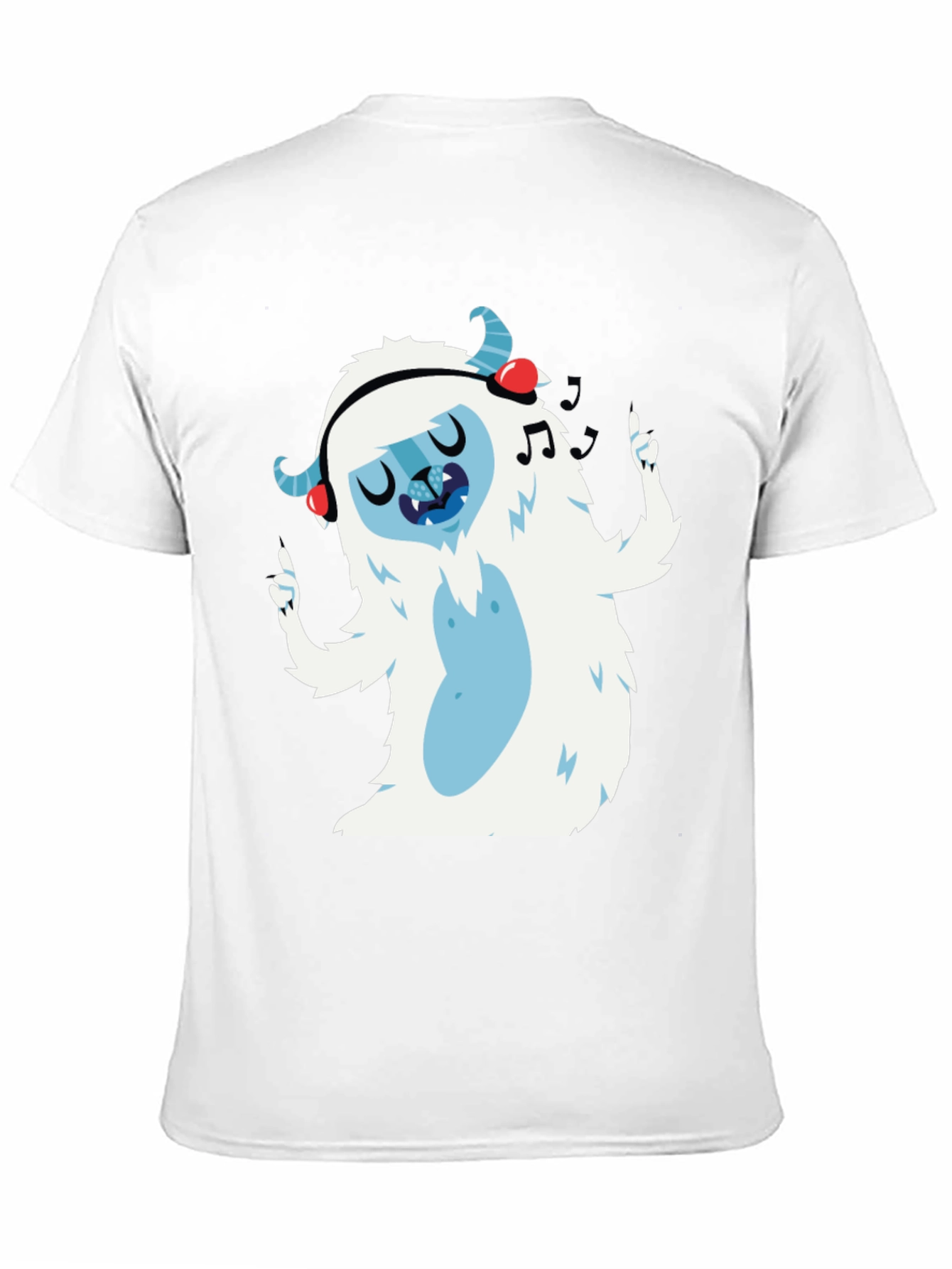 Black Funky Yeti T-Shirt view 11