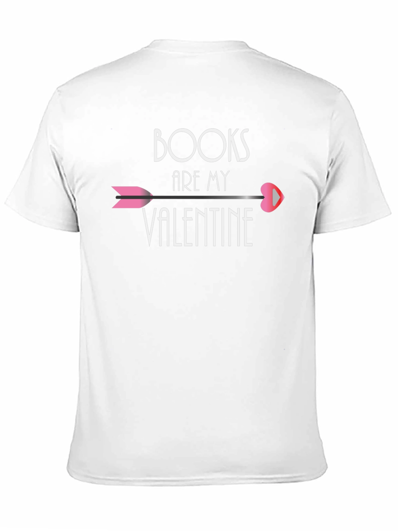Black Books Are My Valentine Graphic T-Shirt view 11
