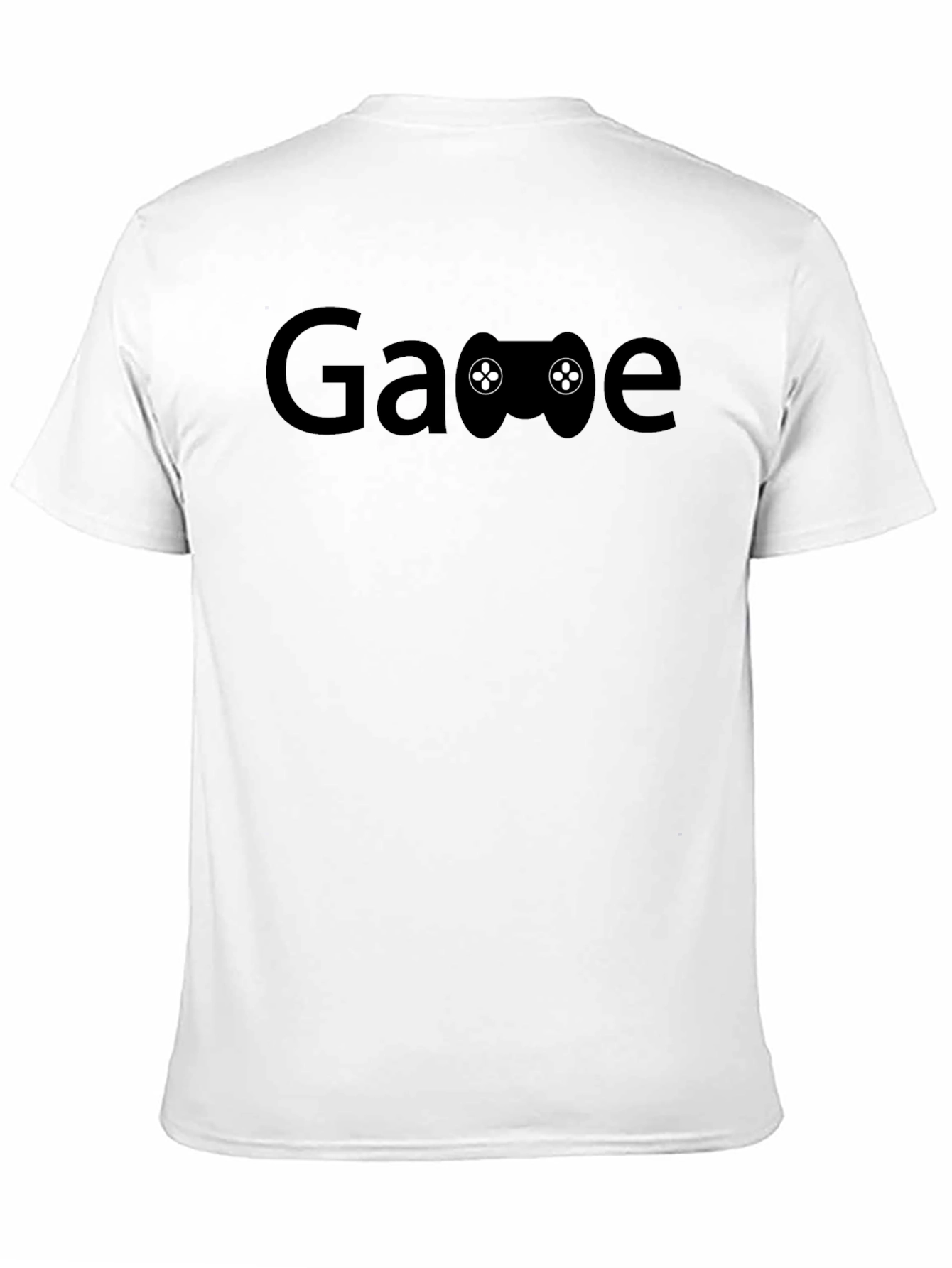 Black Gamer Mode On: Cool Black Gaming T-Shirt view 11