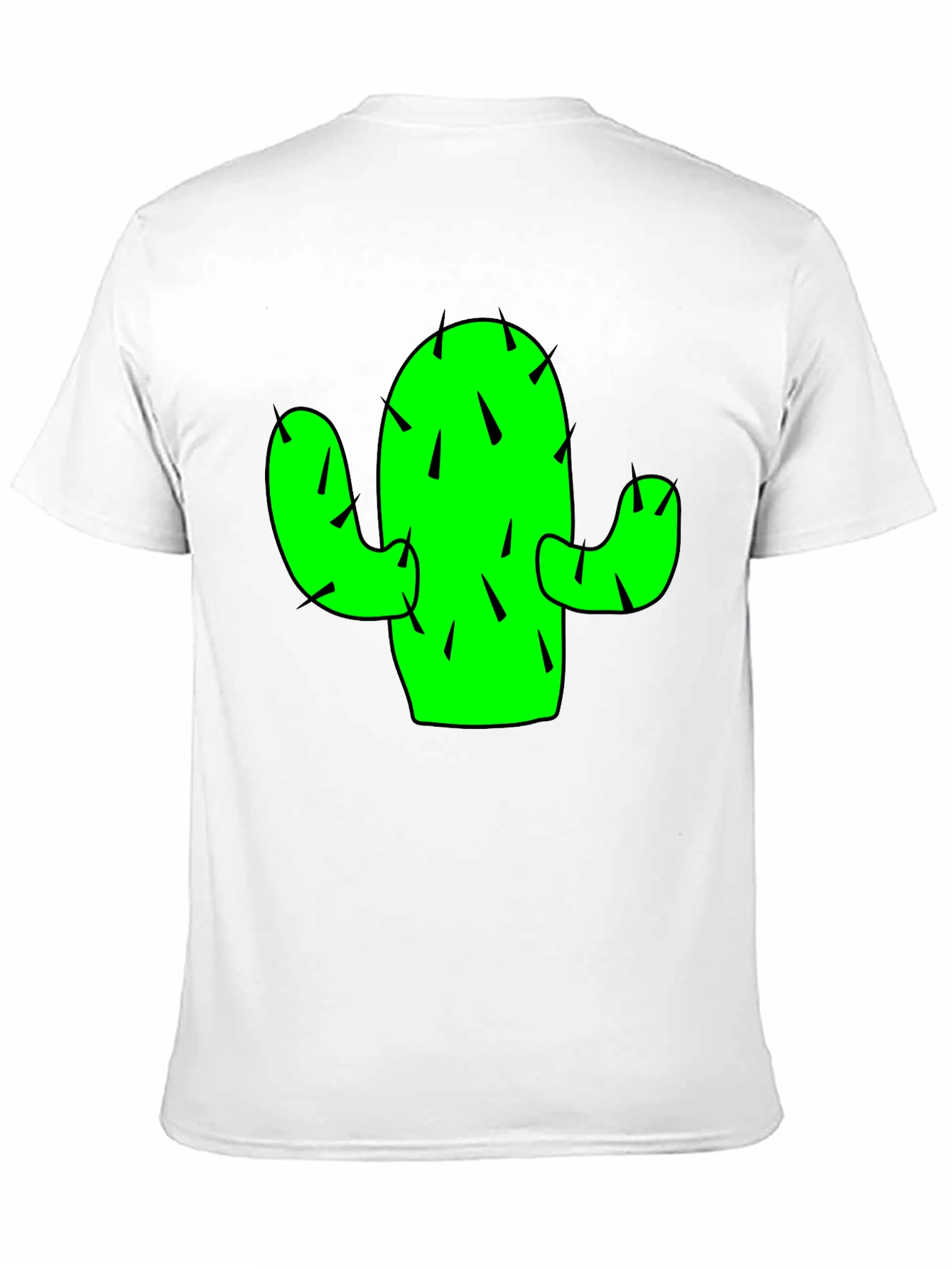 Black Cactus Graphic Tee - Trendy Casual Style view 11