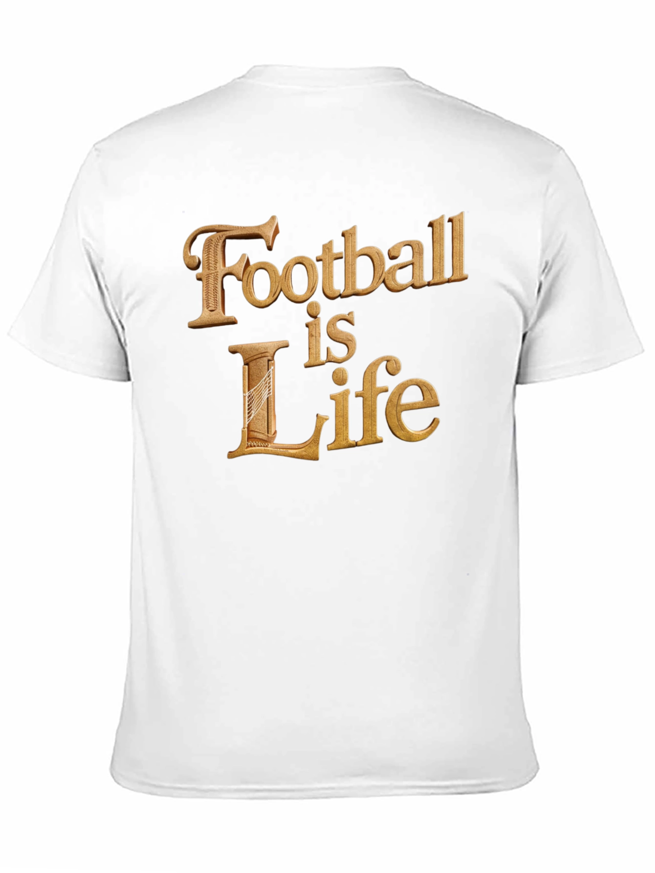 Black Football is Life T-Shirt - Premium Cotton view 11