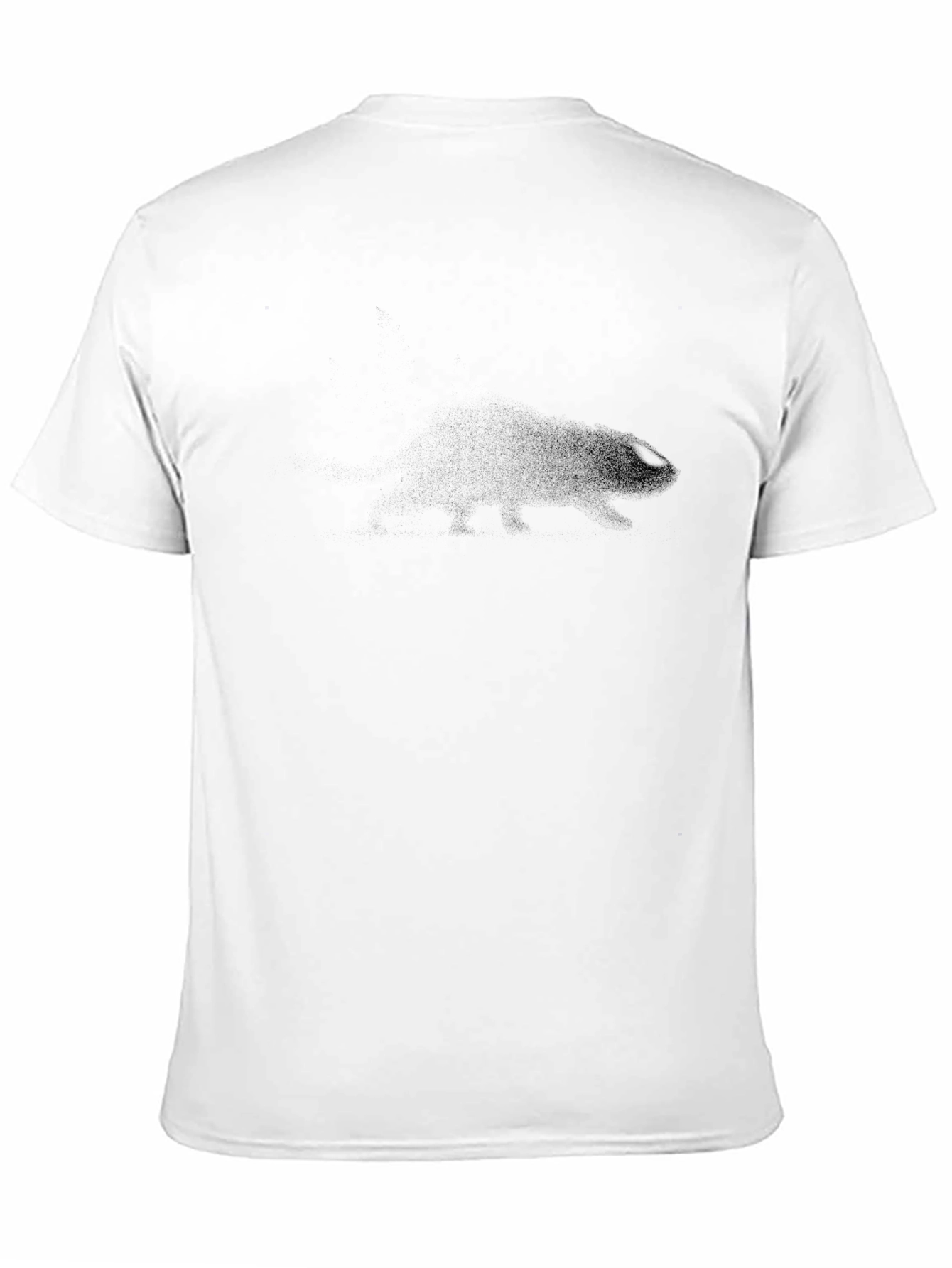 Black Men's Solid Black Crew Neck T-Shirt view 11